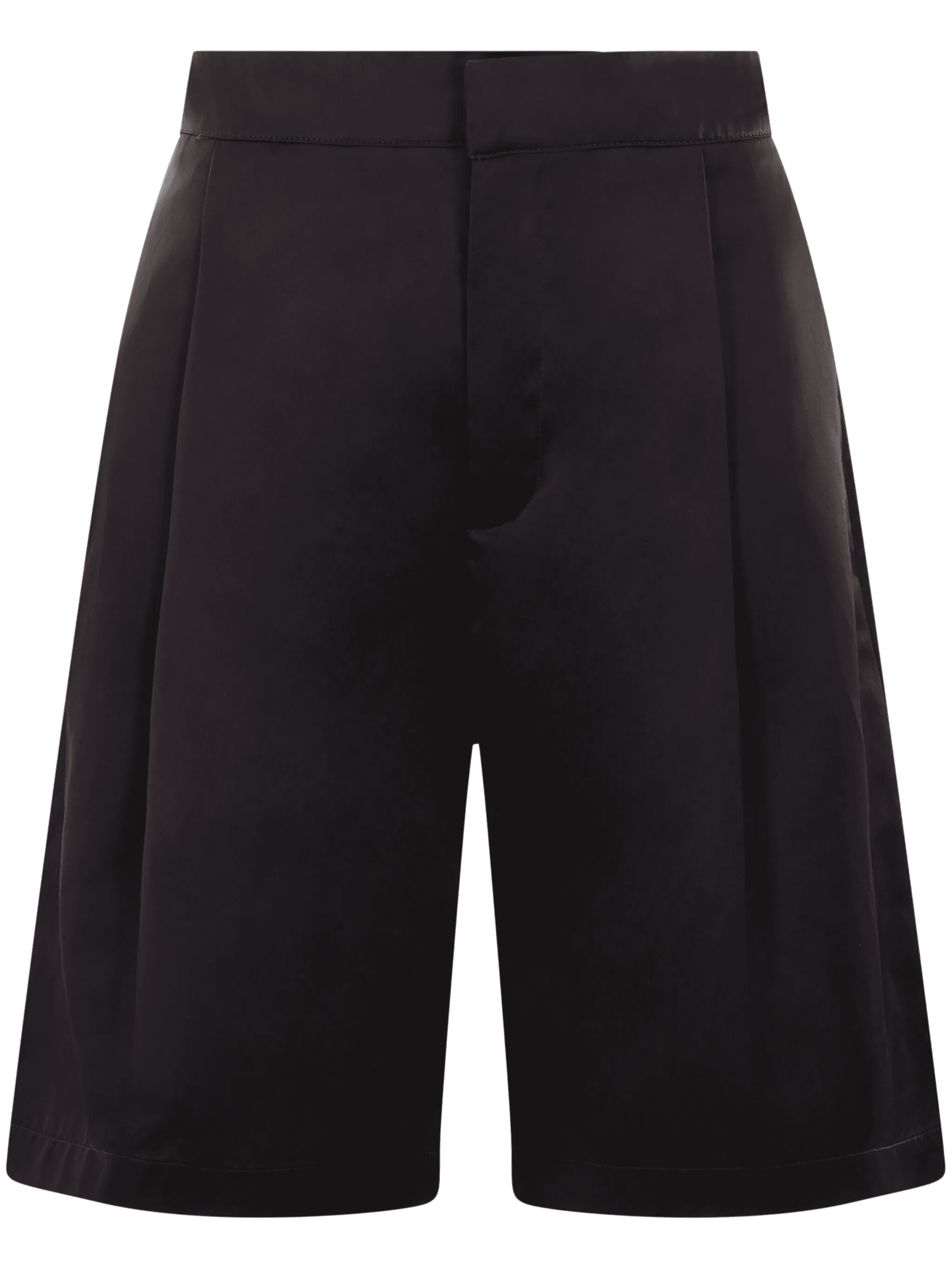twill-weave tailored shorts - Image 1