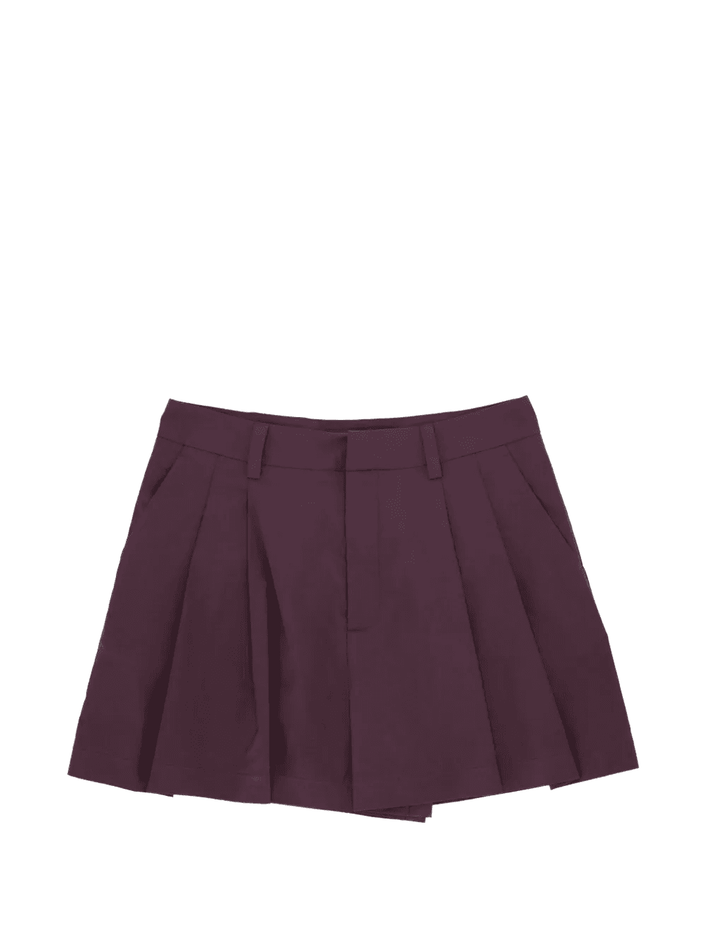 pleated shorts - Image 1