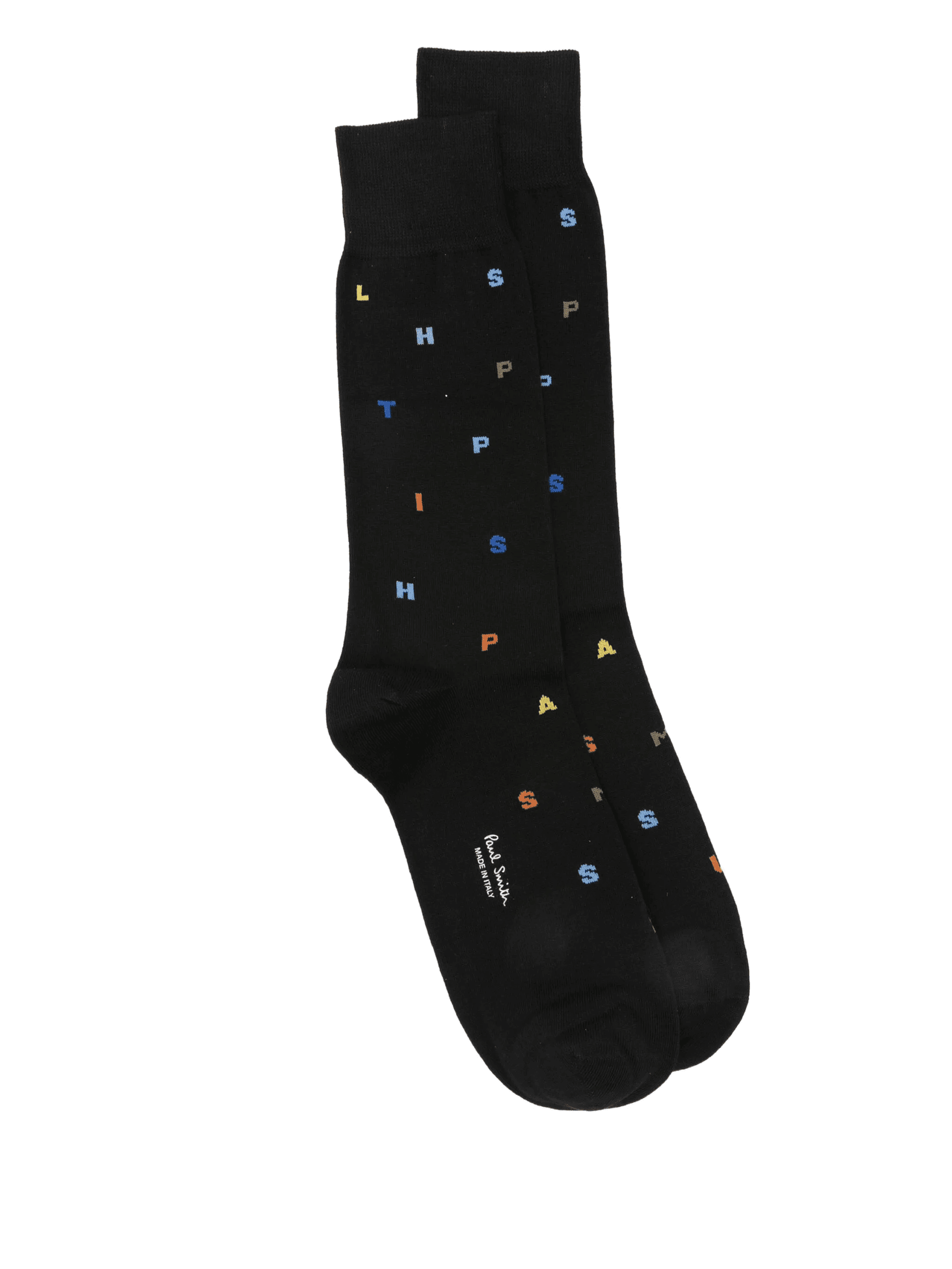 letter-print socks - Image 1