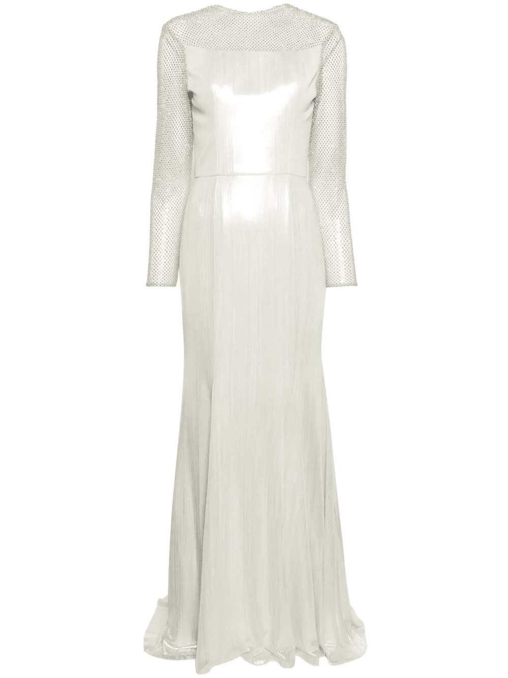 rhinestone-embellished fishtail gown - Image 1