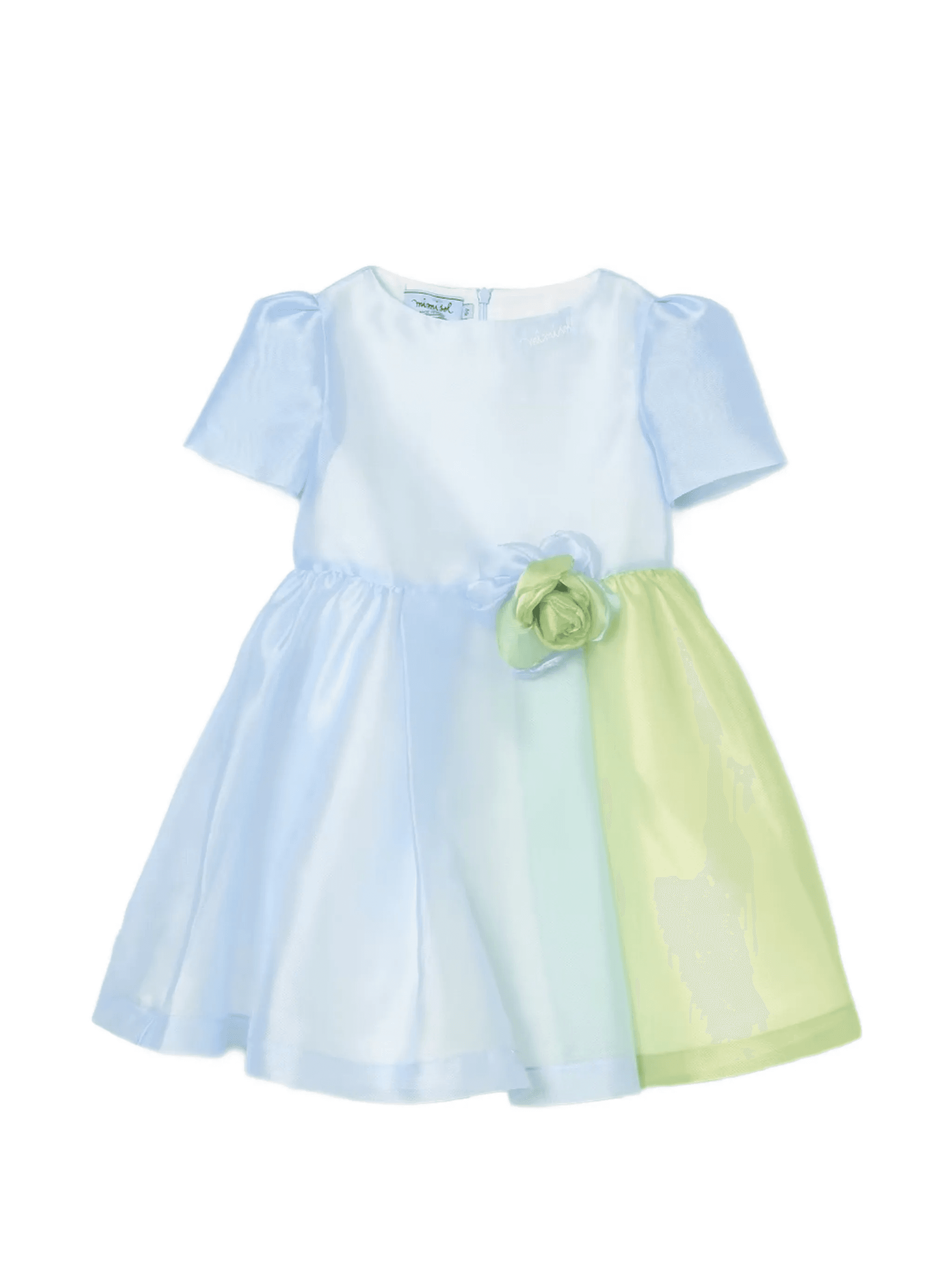 flower-appliqué dress - Image 1