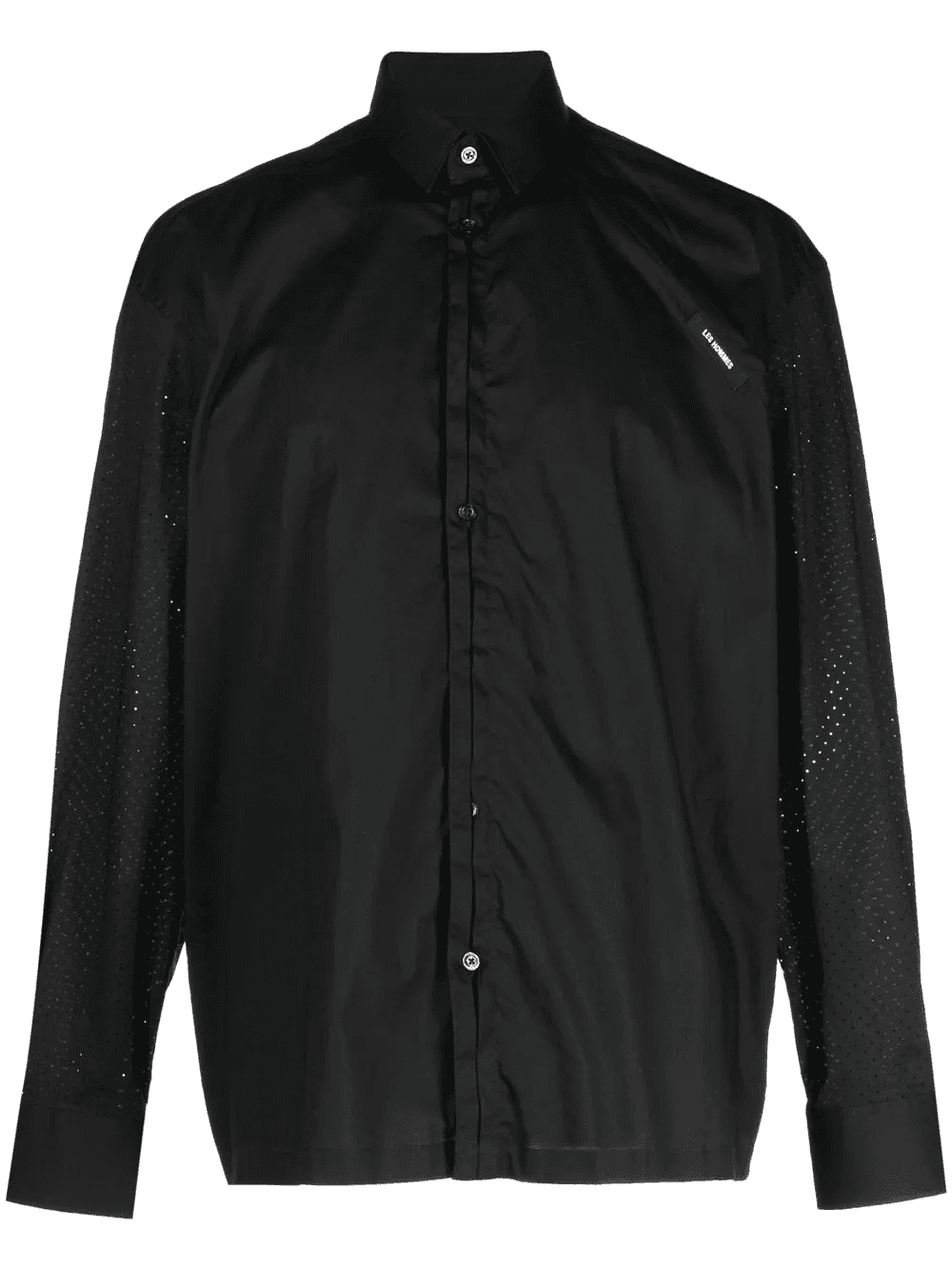 logo-patch shirt - Image 1