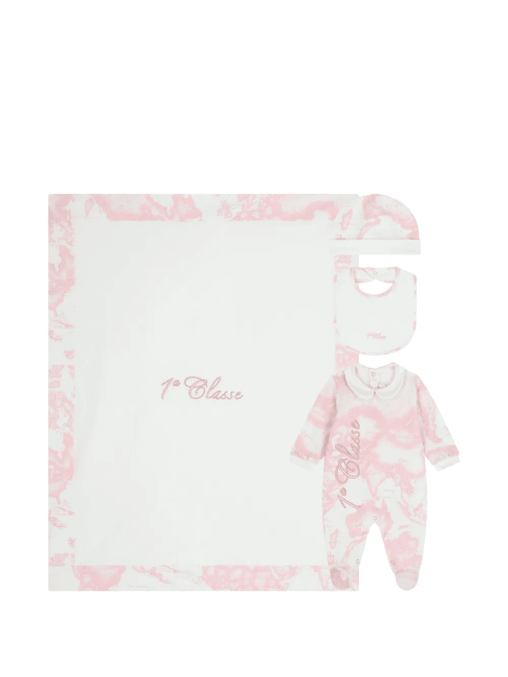 map-print babygrow set - Image 1
