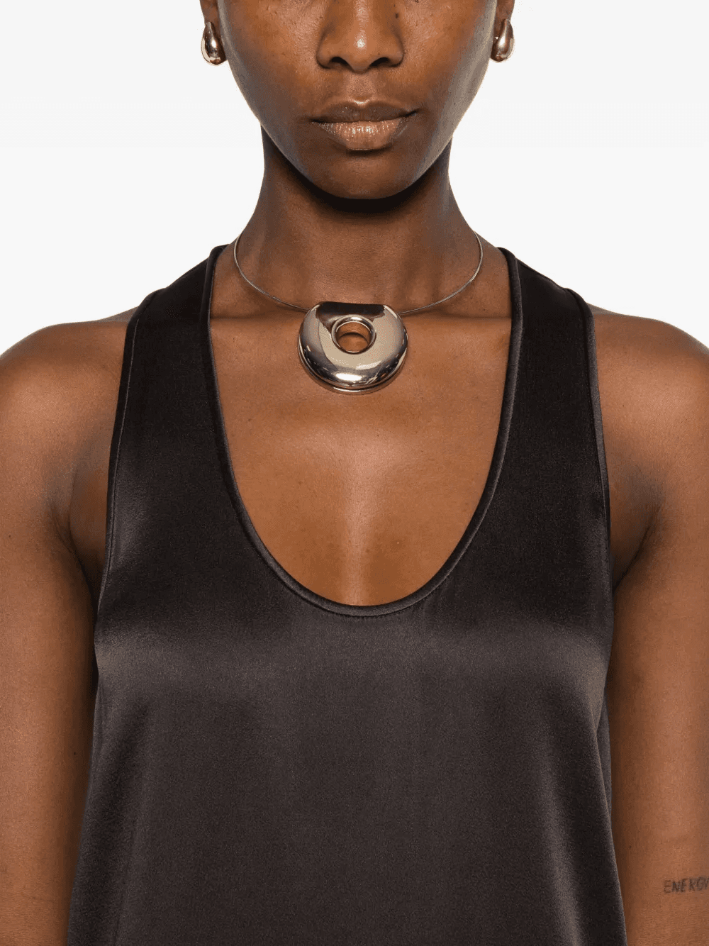 racer-back slip dress - Image 1