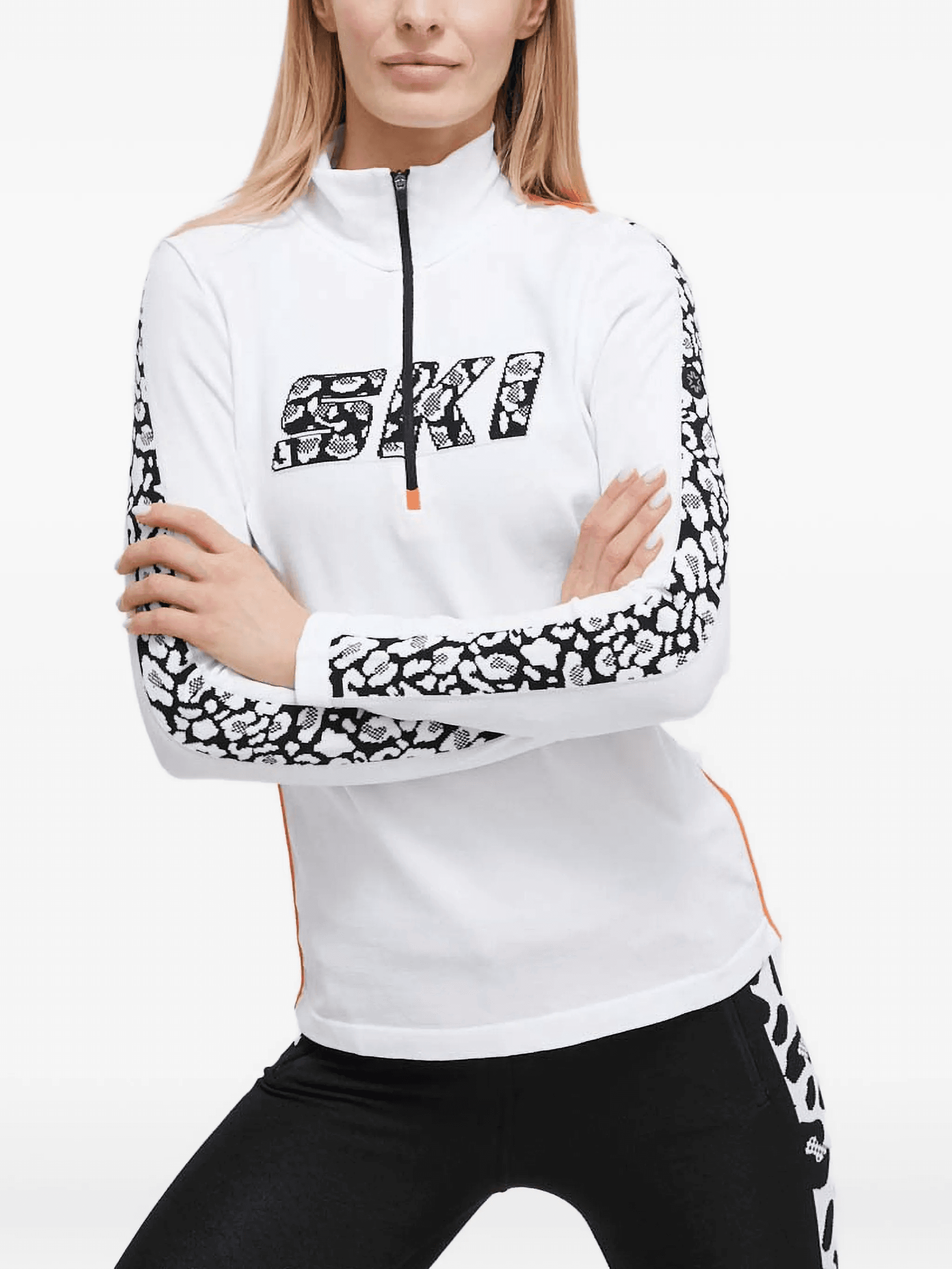Thebe printed skiwear top - Image 1