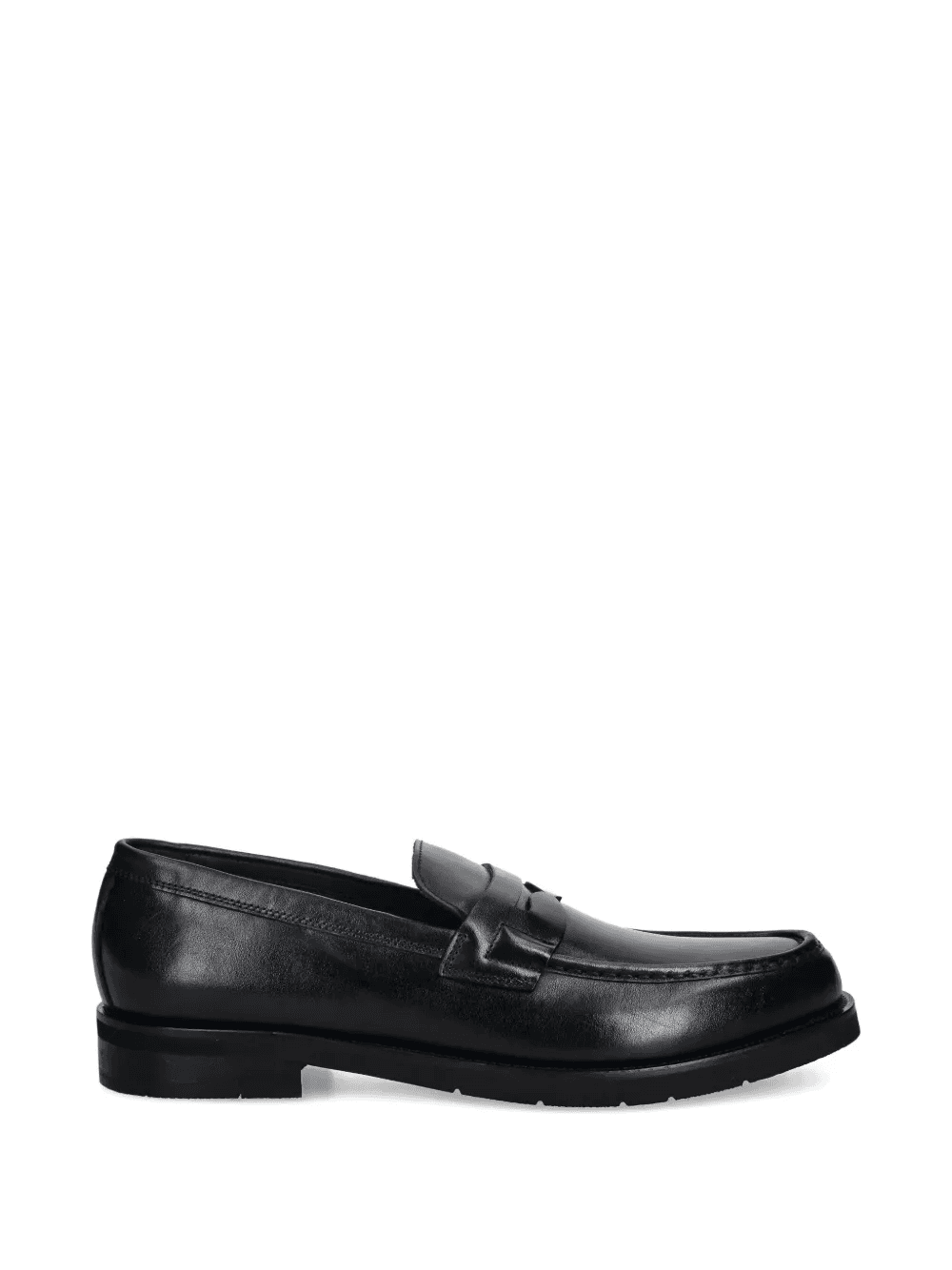 leather penny loafers - Image 1