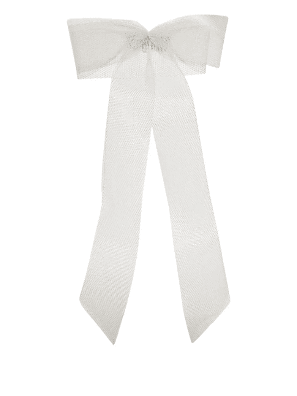 Grace bow wrap veil - Image 1