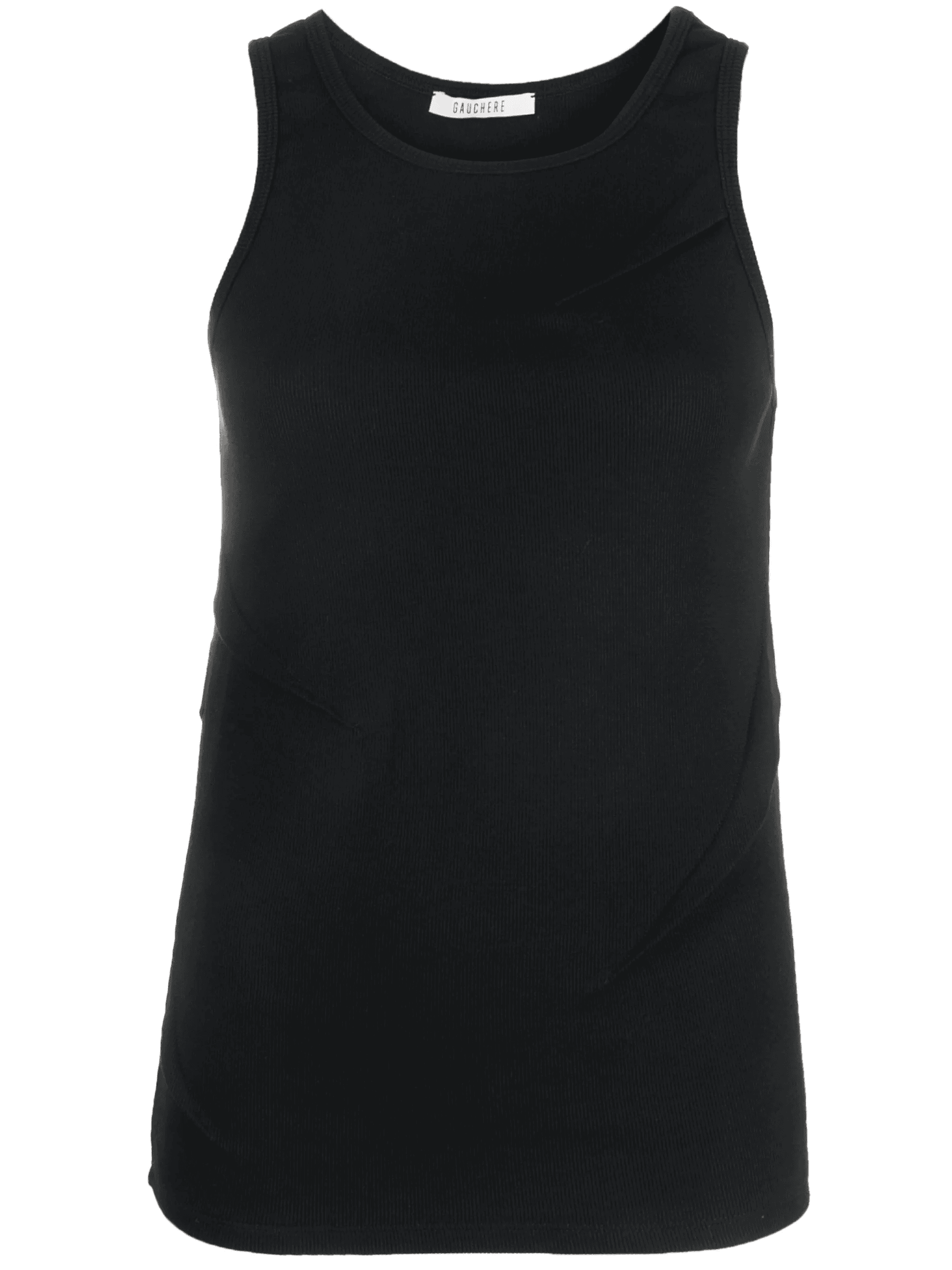 round-neck sleeveless tank top - Image 1