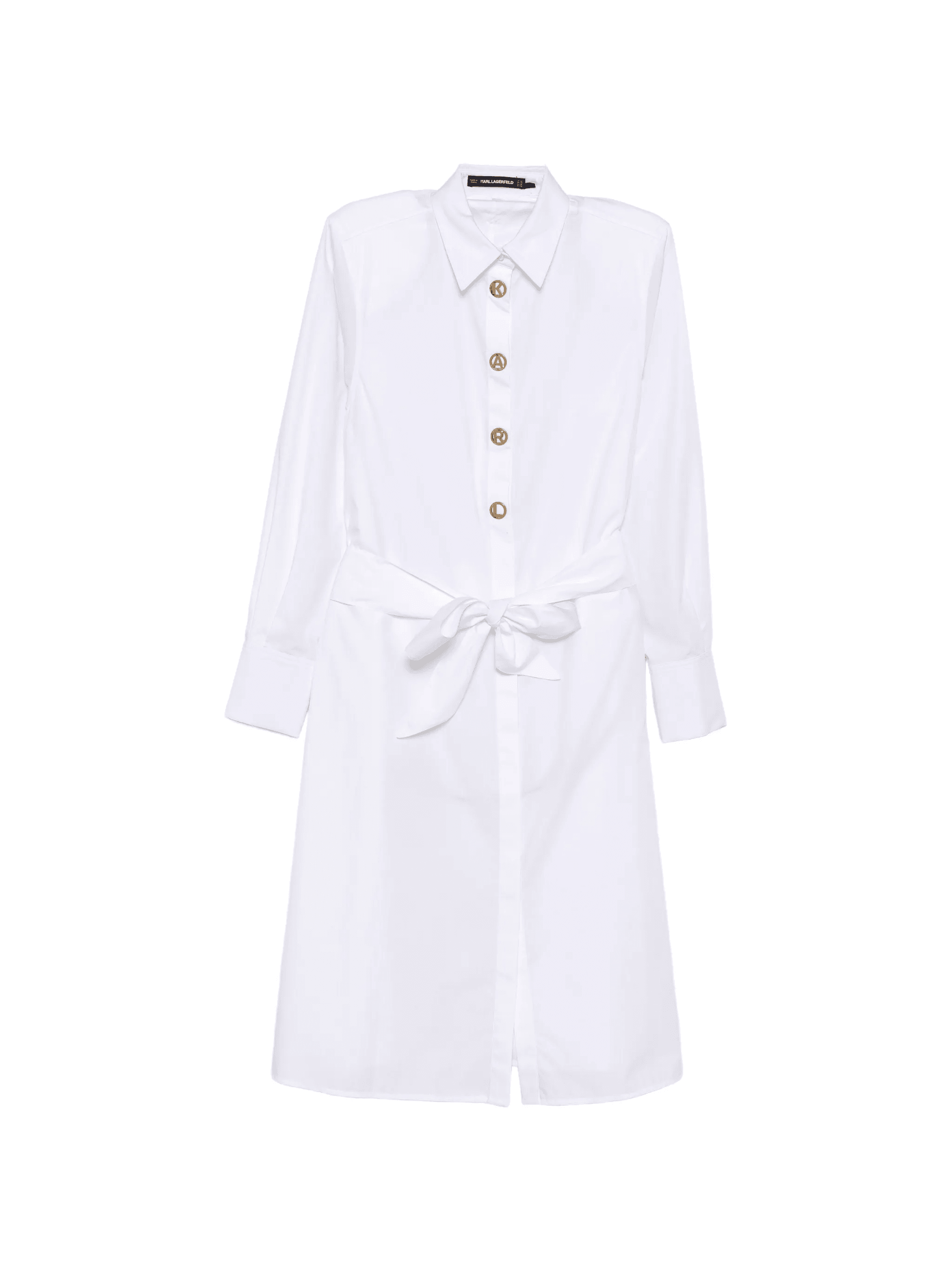 belted shirt dress - Image 1