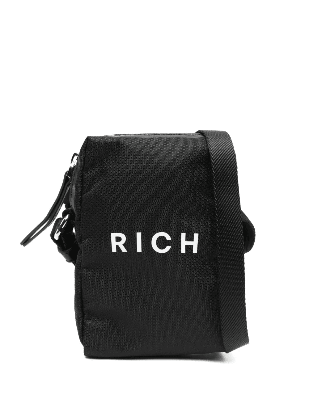 logo-print messenger bag - Image 1