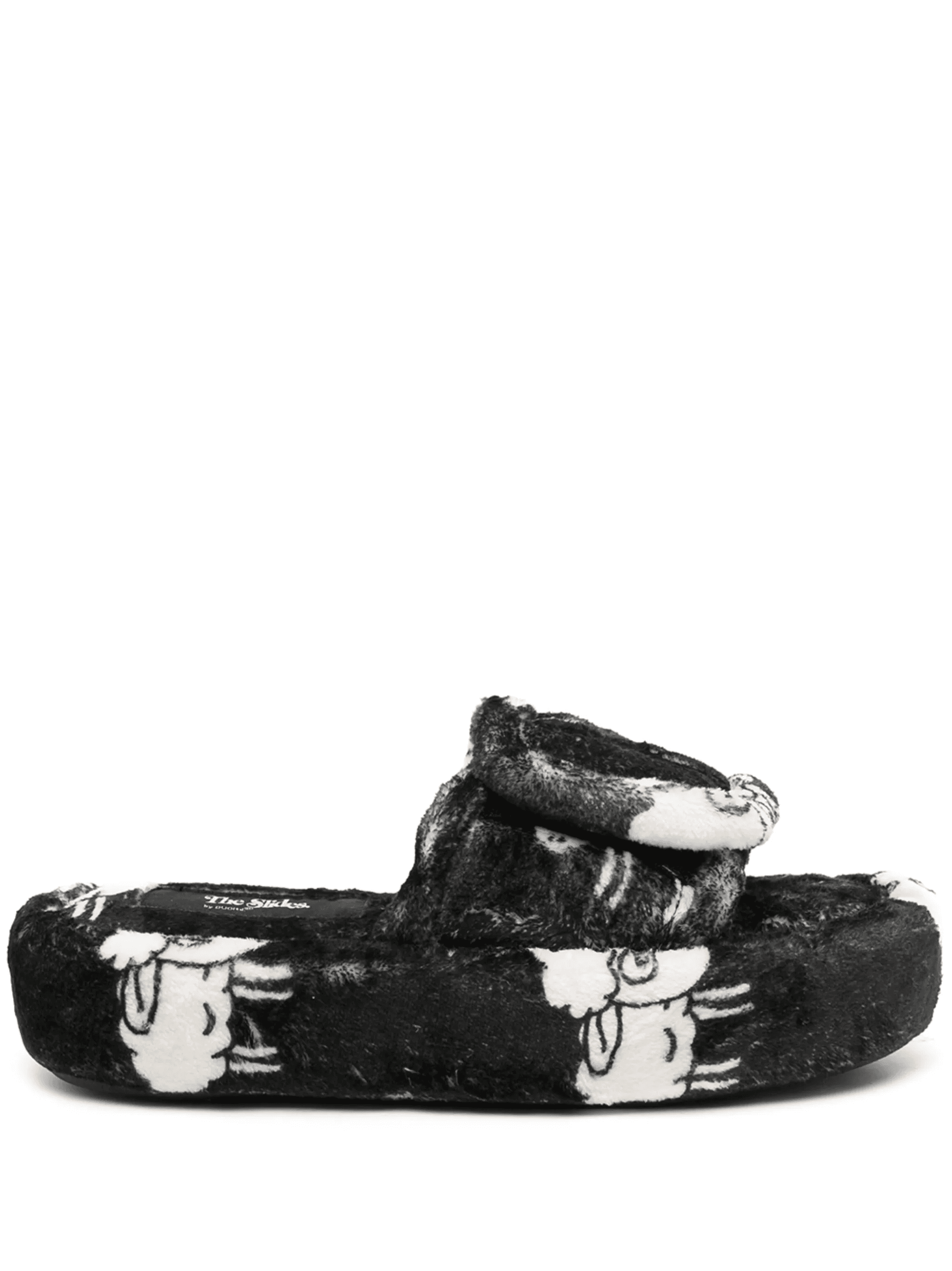 Sheep-pattern terry slipper - Image 1