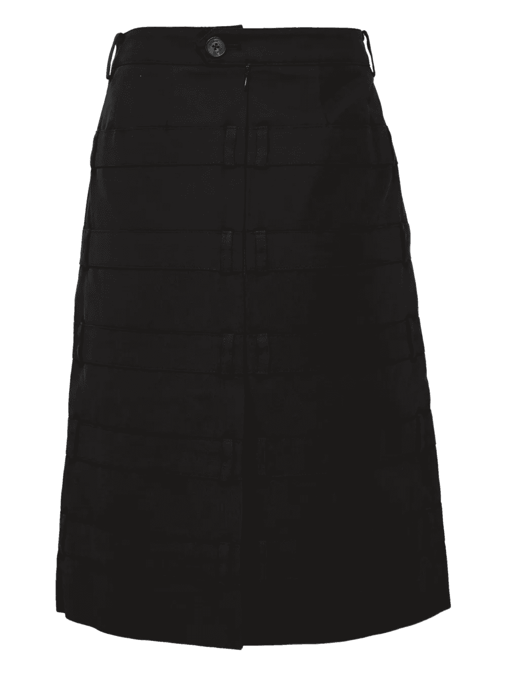 multiple-waistband midi skirt - Image 1