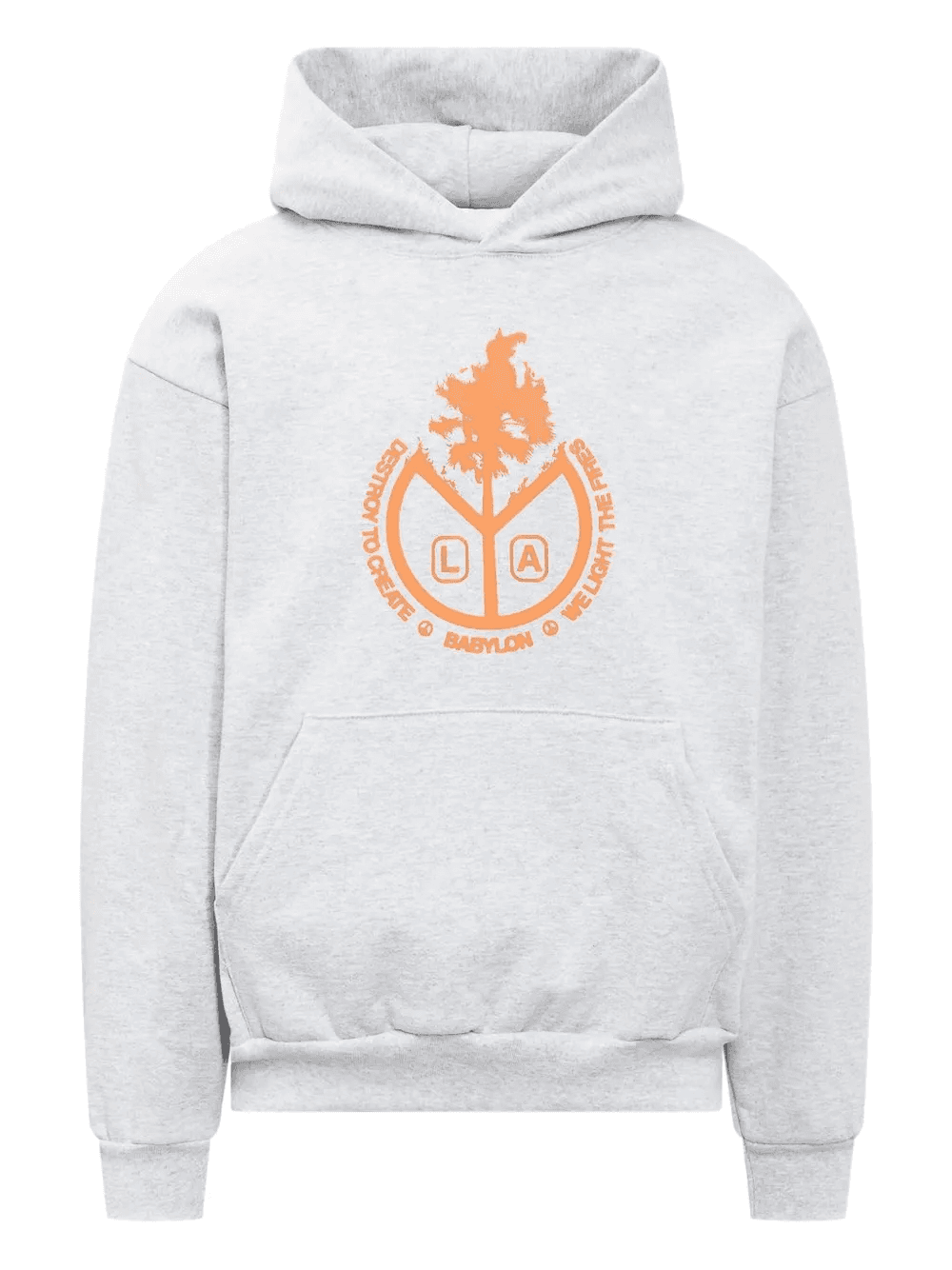 graphic print hoodie - Image 1