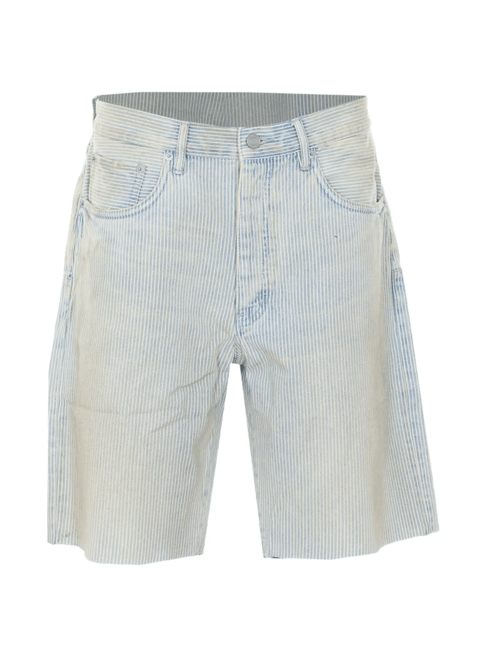 P059 Hickory distressed-effect shorts - Image 1