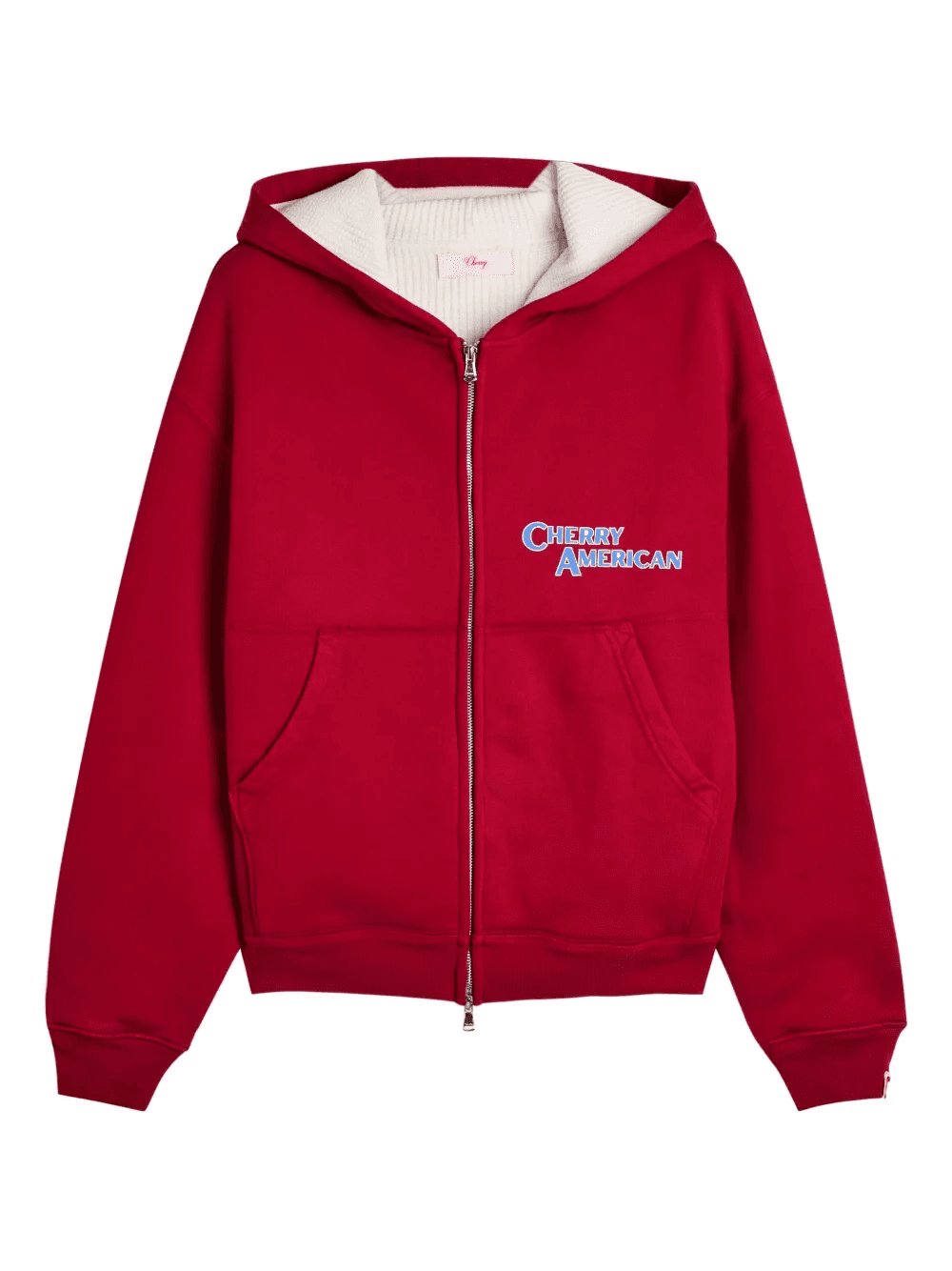 zipped hoodie - Image 1