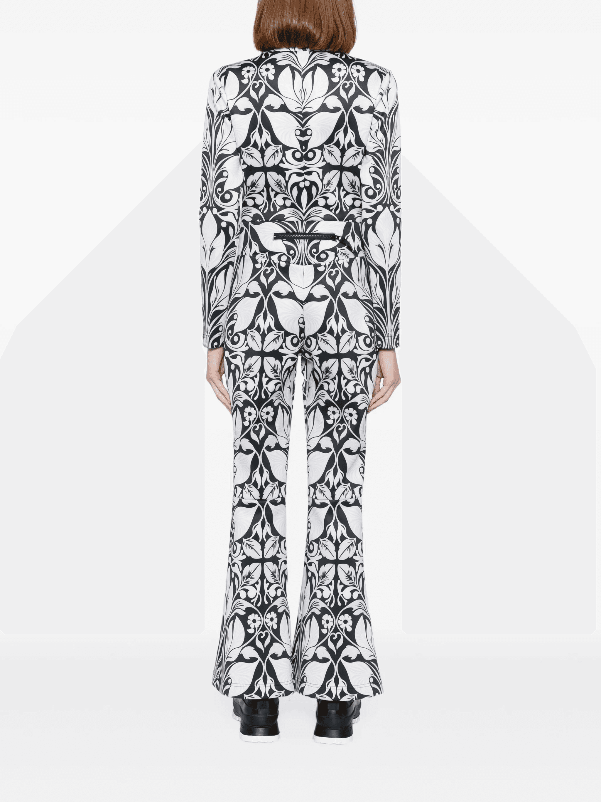 floral-print ski suit - Image 1