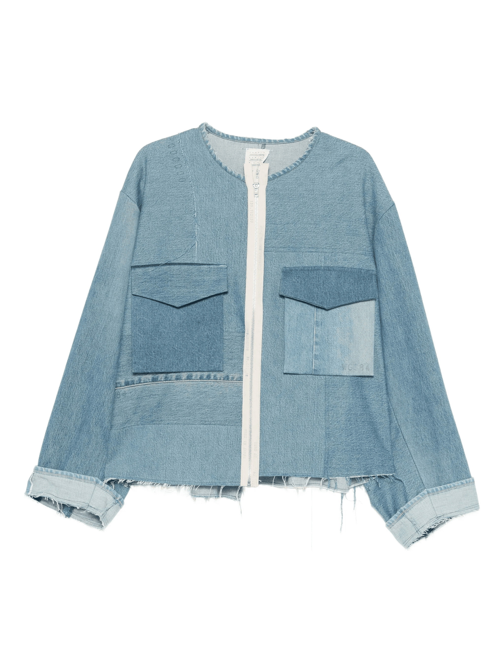 Remake Mark II frayed denim jacket - Image 1