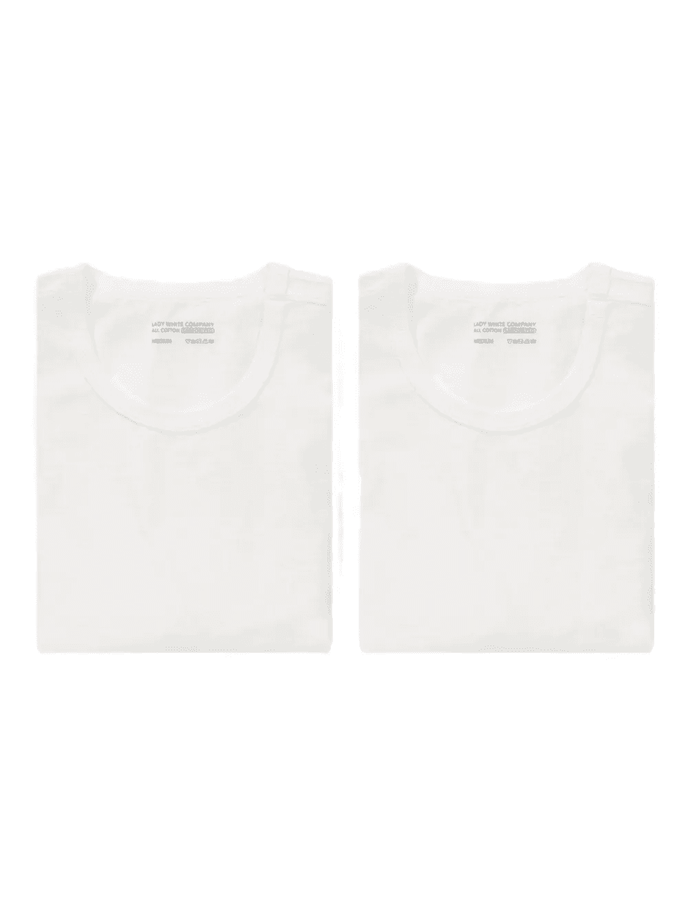crew-neck cotton T-shirt (pack of two) - Image 1