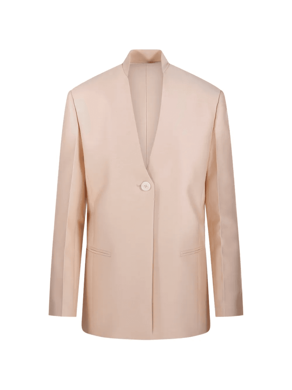 button single-breasted blazer - Image 1