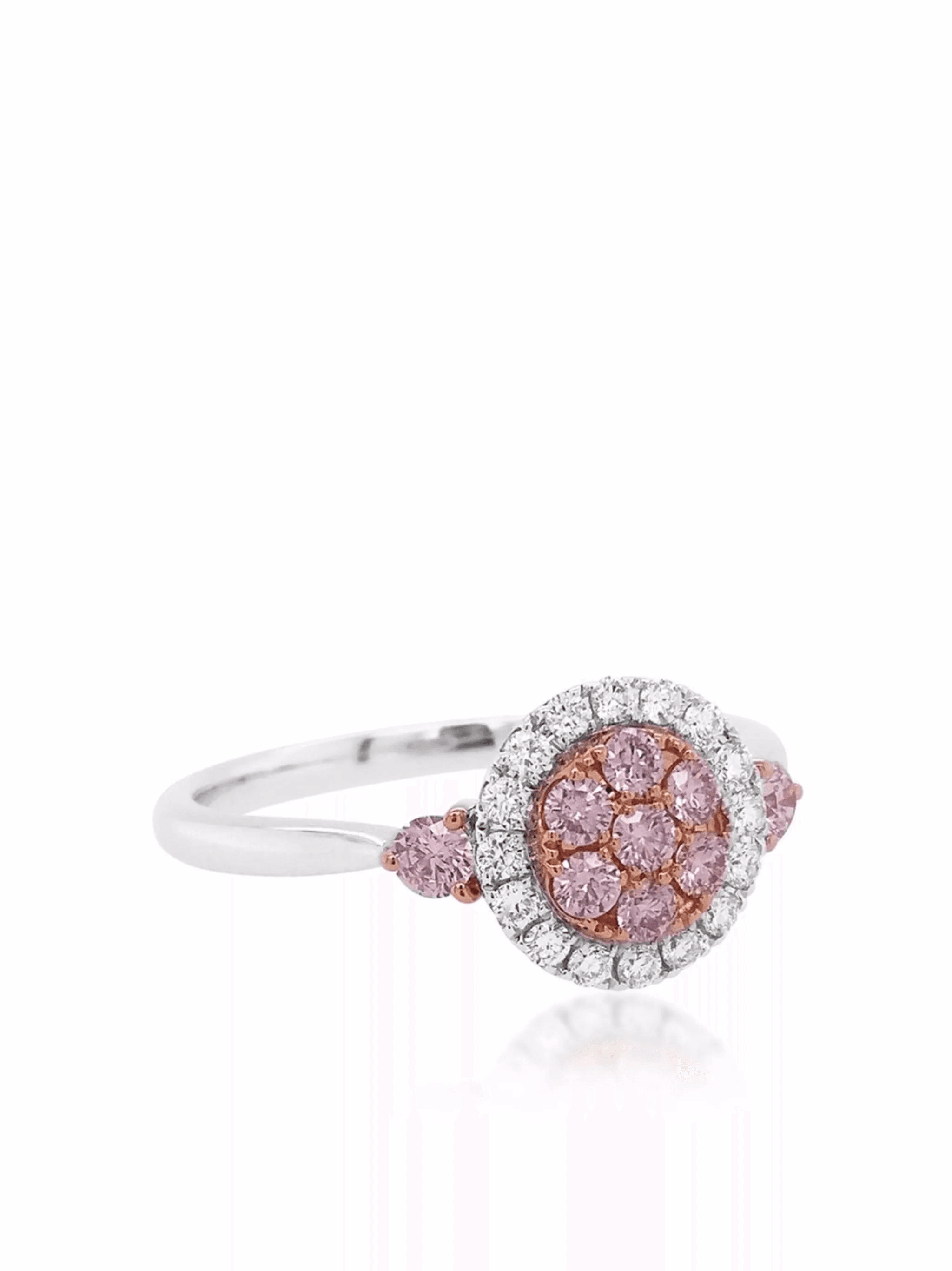 18kt gold Argyle Pink diamond ring - Image 1