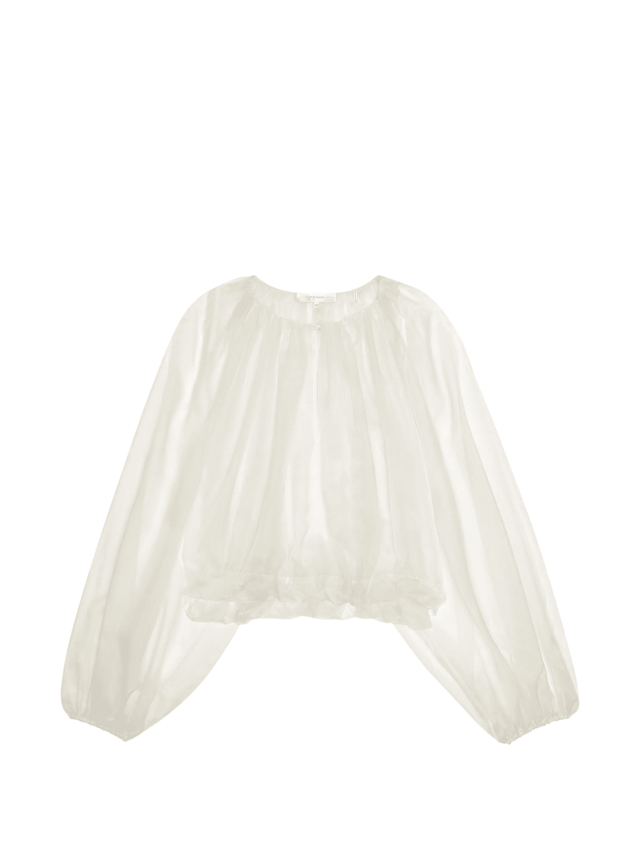 balloon-sleeve blouse - Image 1