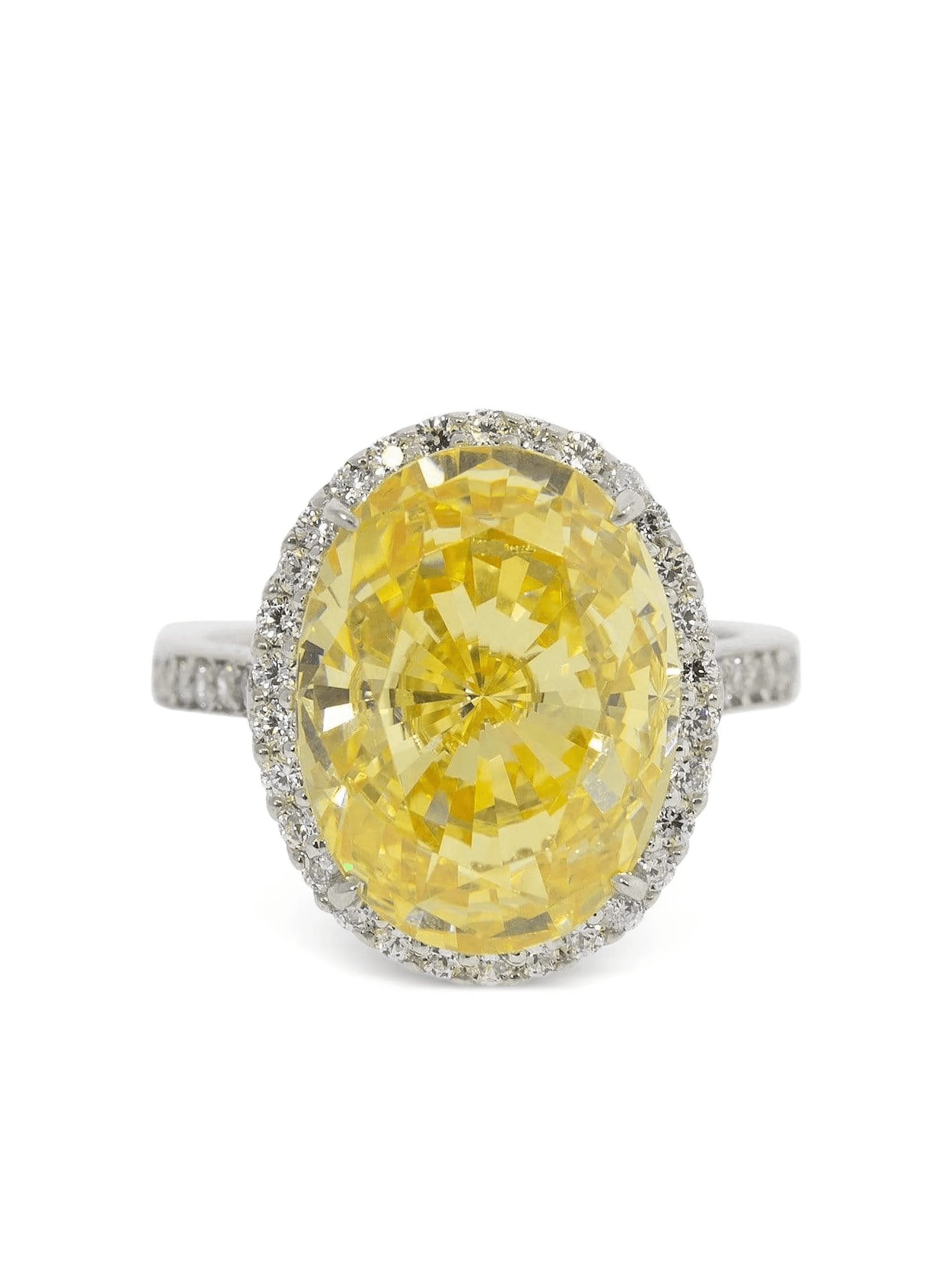 oval centre ring - Image 1