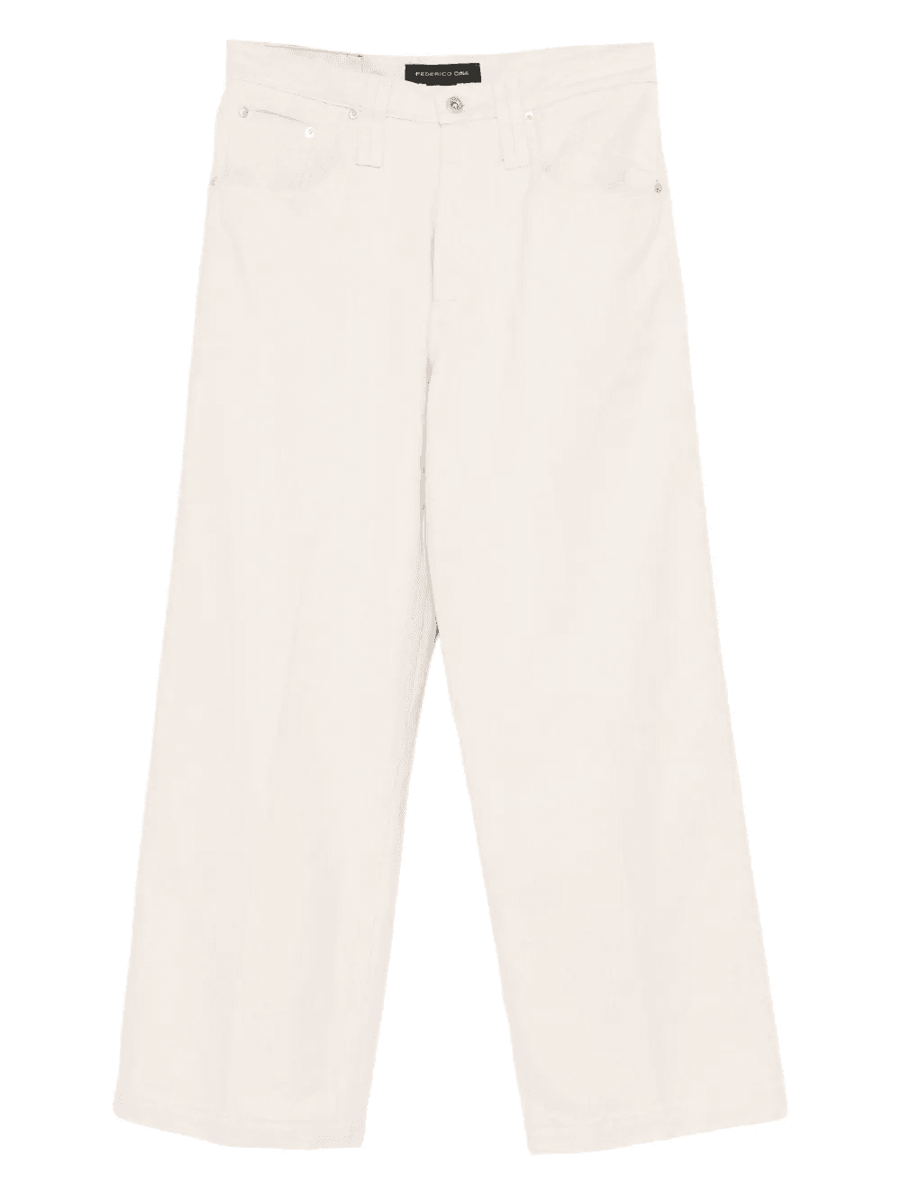 grape-print jeans - Image 1