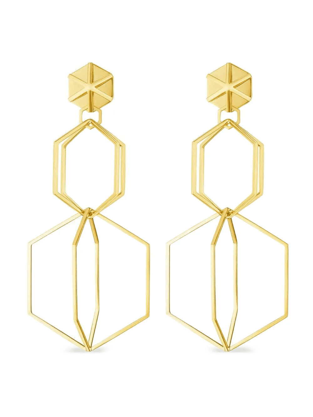 B Home two drop earrings - Image 1