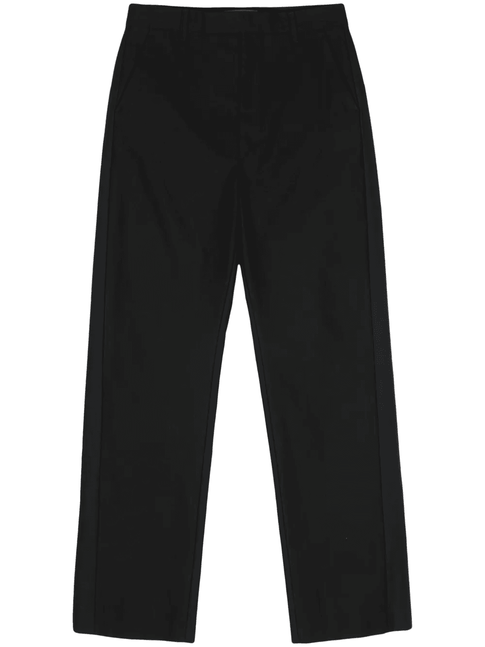 cotton straight-leg trousers - Image 1
