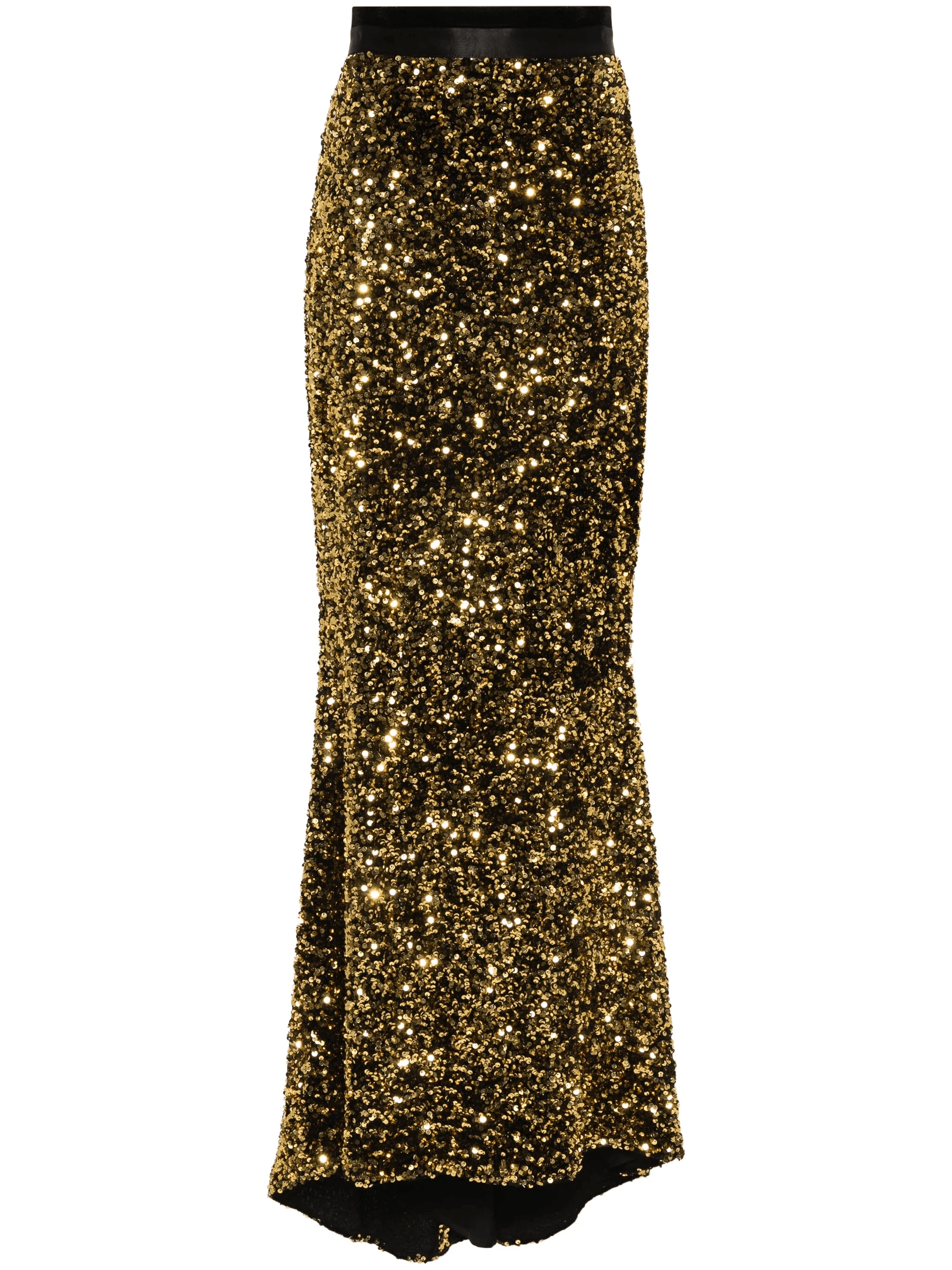 sequin-embellished maxi skirt - Image 1