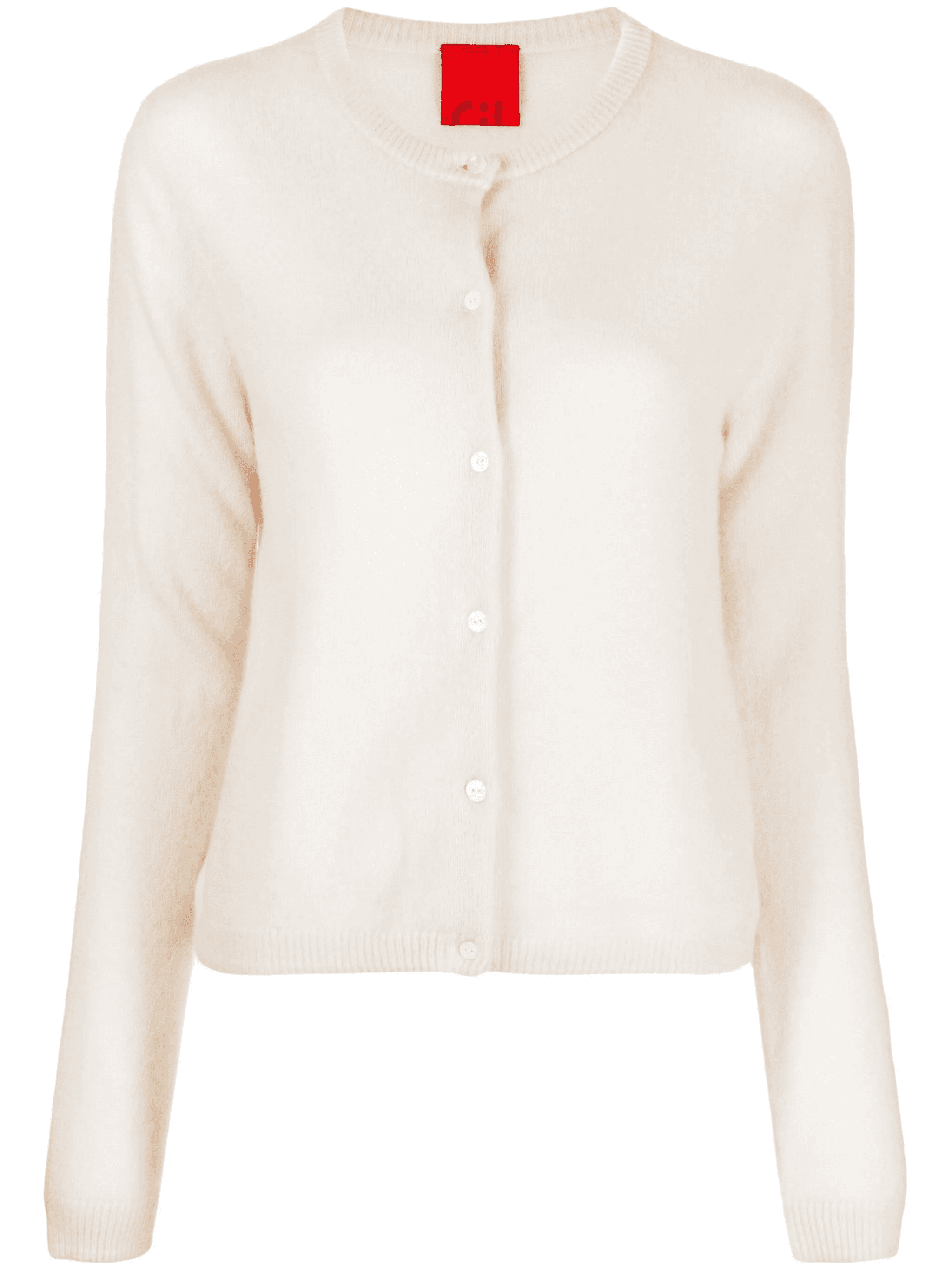 Faye fine-knit cardigan - Image 1