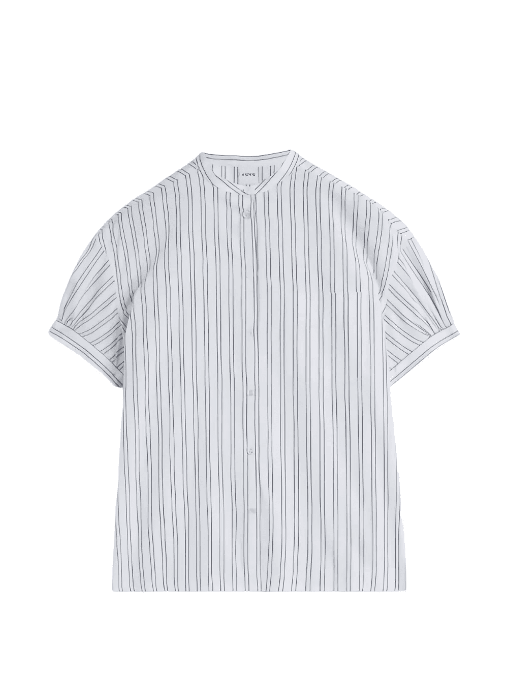 striped short sleeves shirt - Image 1