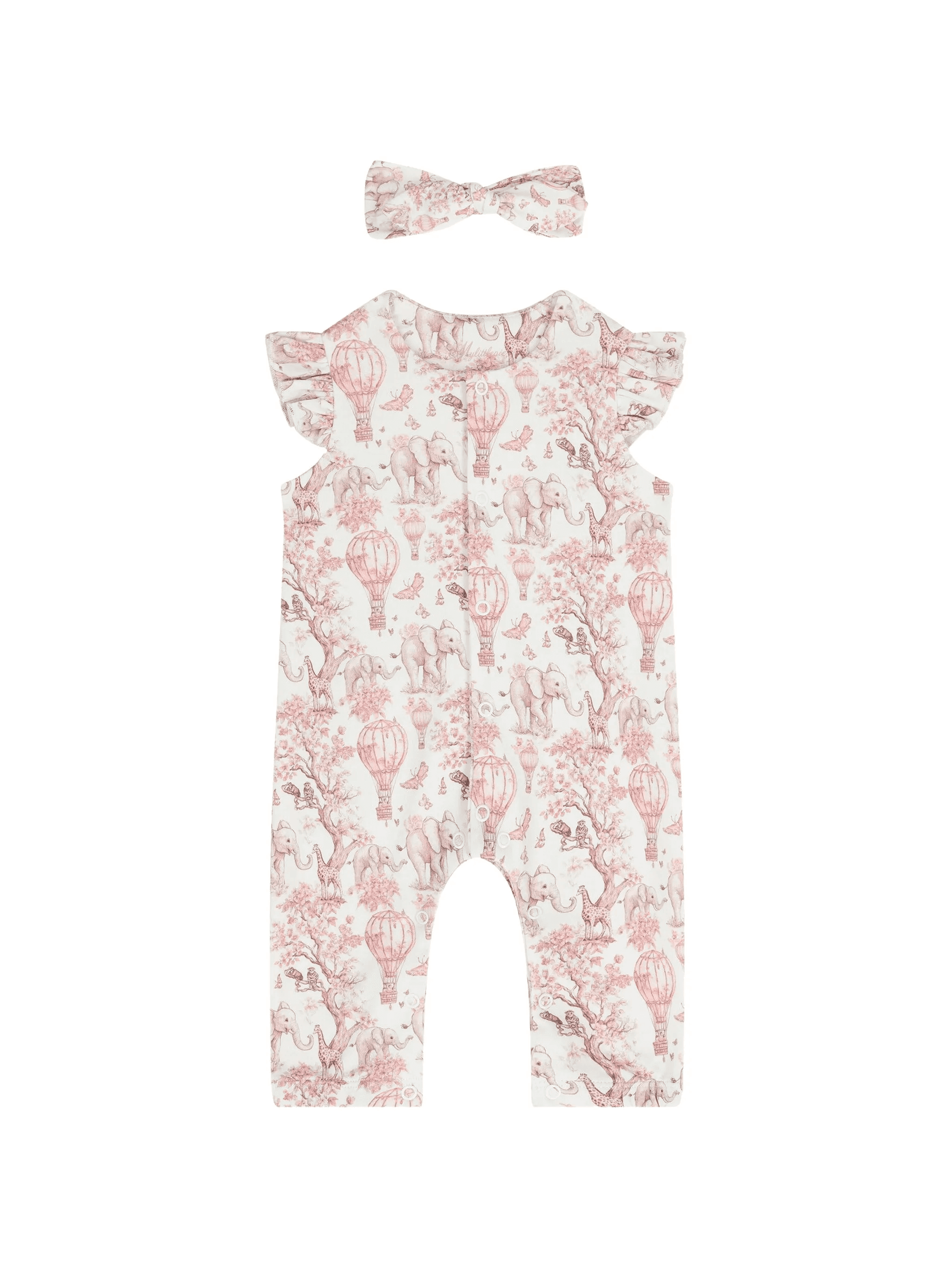 ruffled babygrow set - Image 1