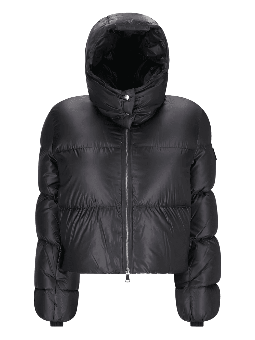 detachable-hood down jacket - Image 1