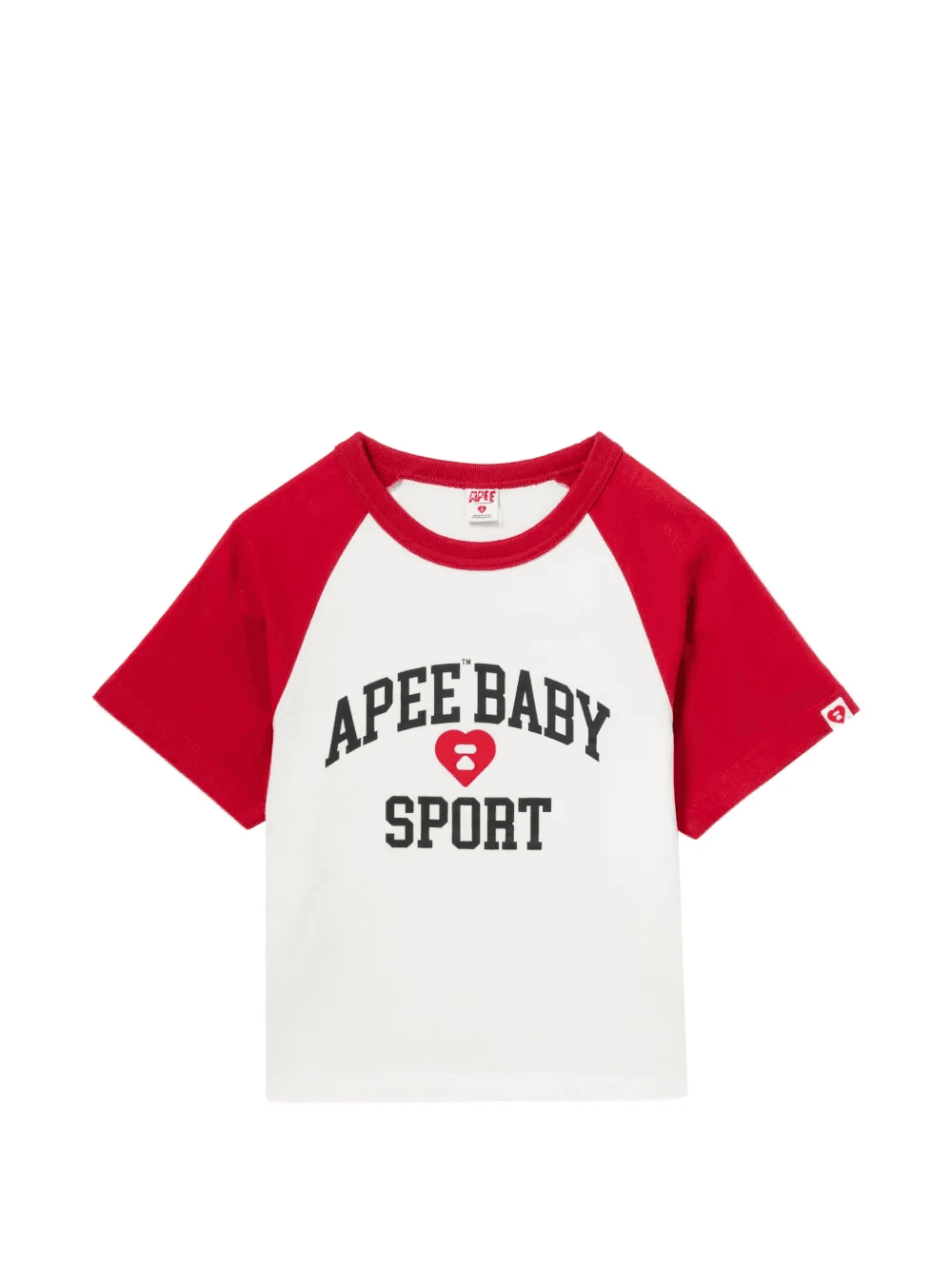 logo-print raglan sleeve T-shirt - Image 1