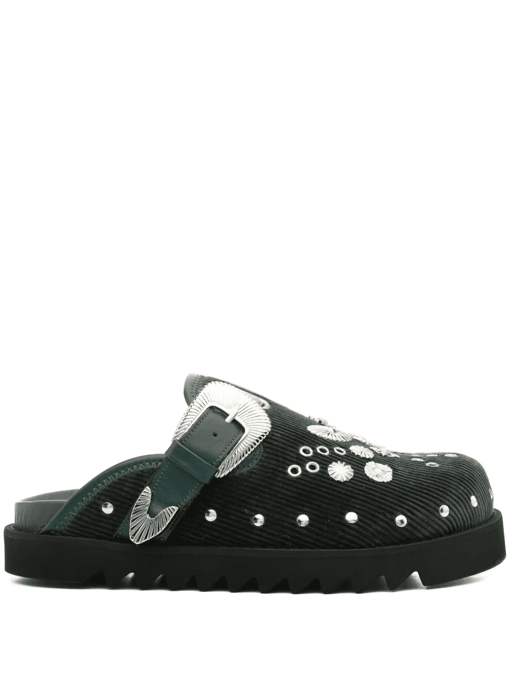 eyelet-metal slippers - Image 1