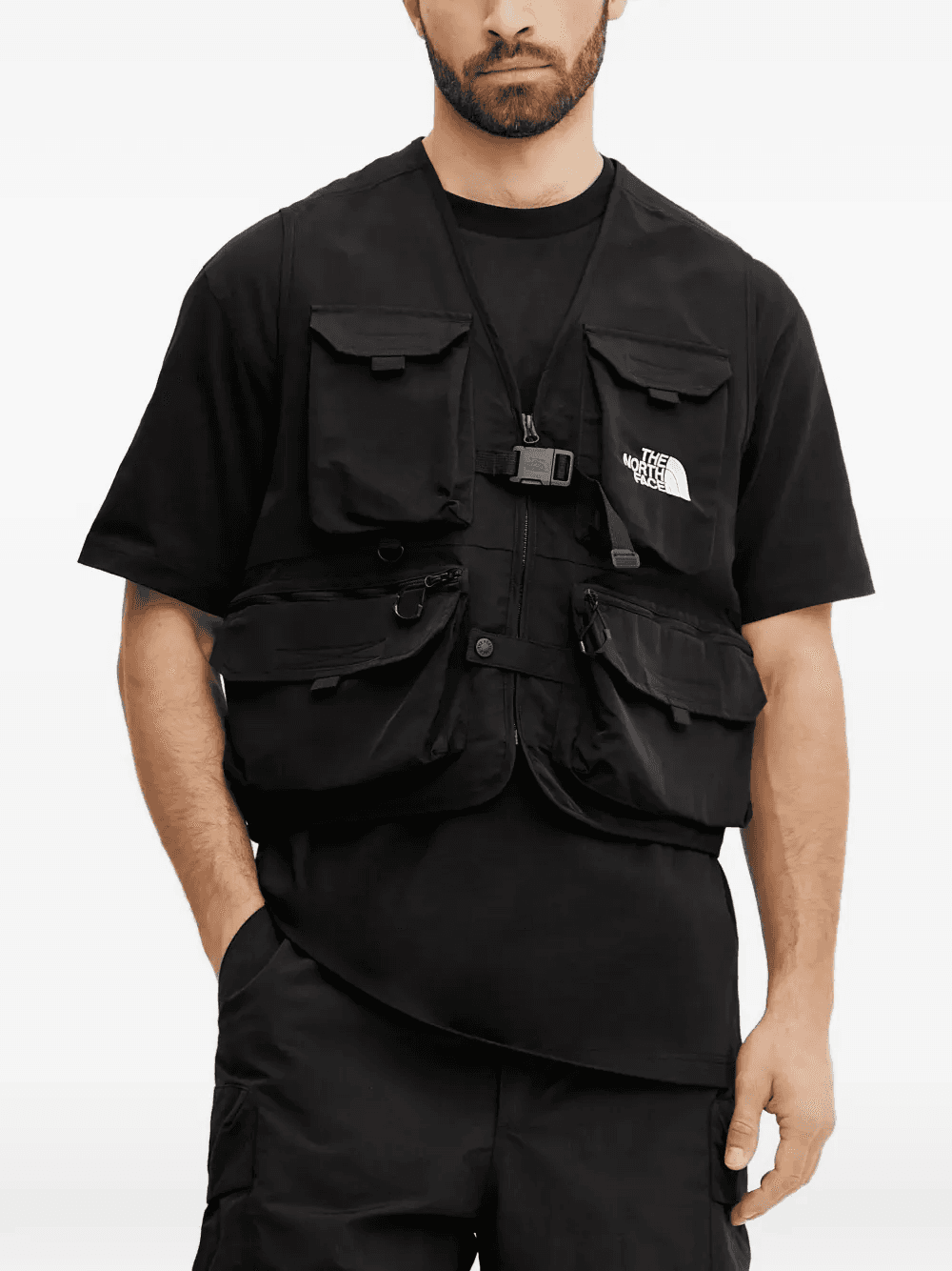 multi-pocket vest - Image 1
