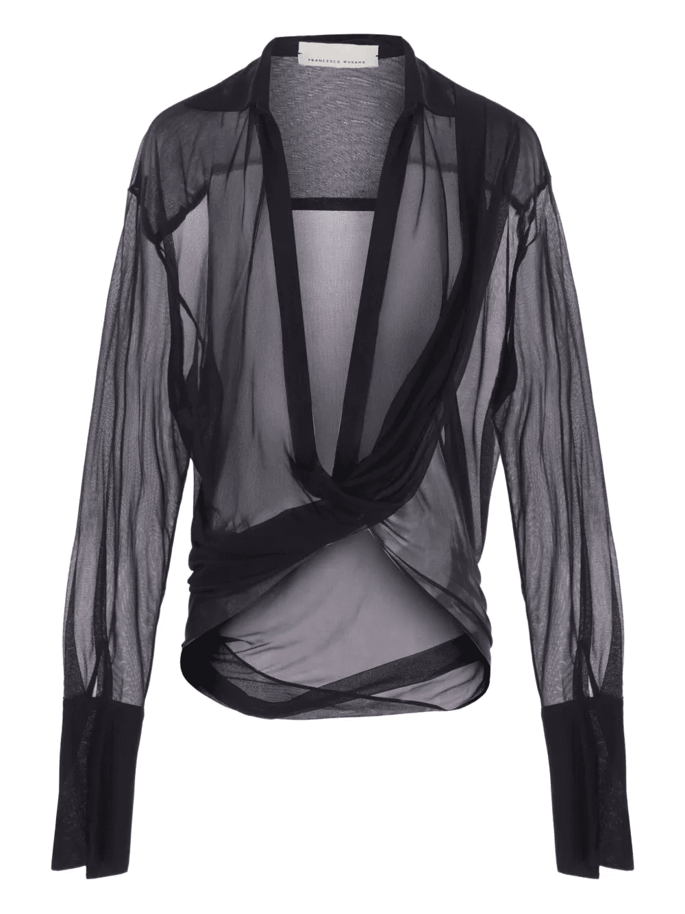 semi-sheer blouse - Image 1