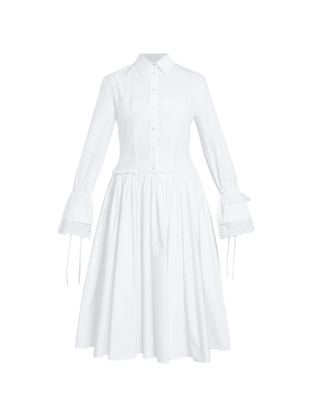 cotton midi dress - Image 1