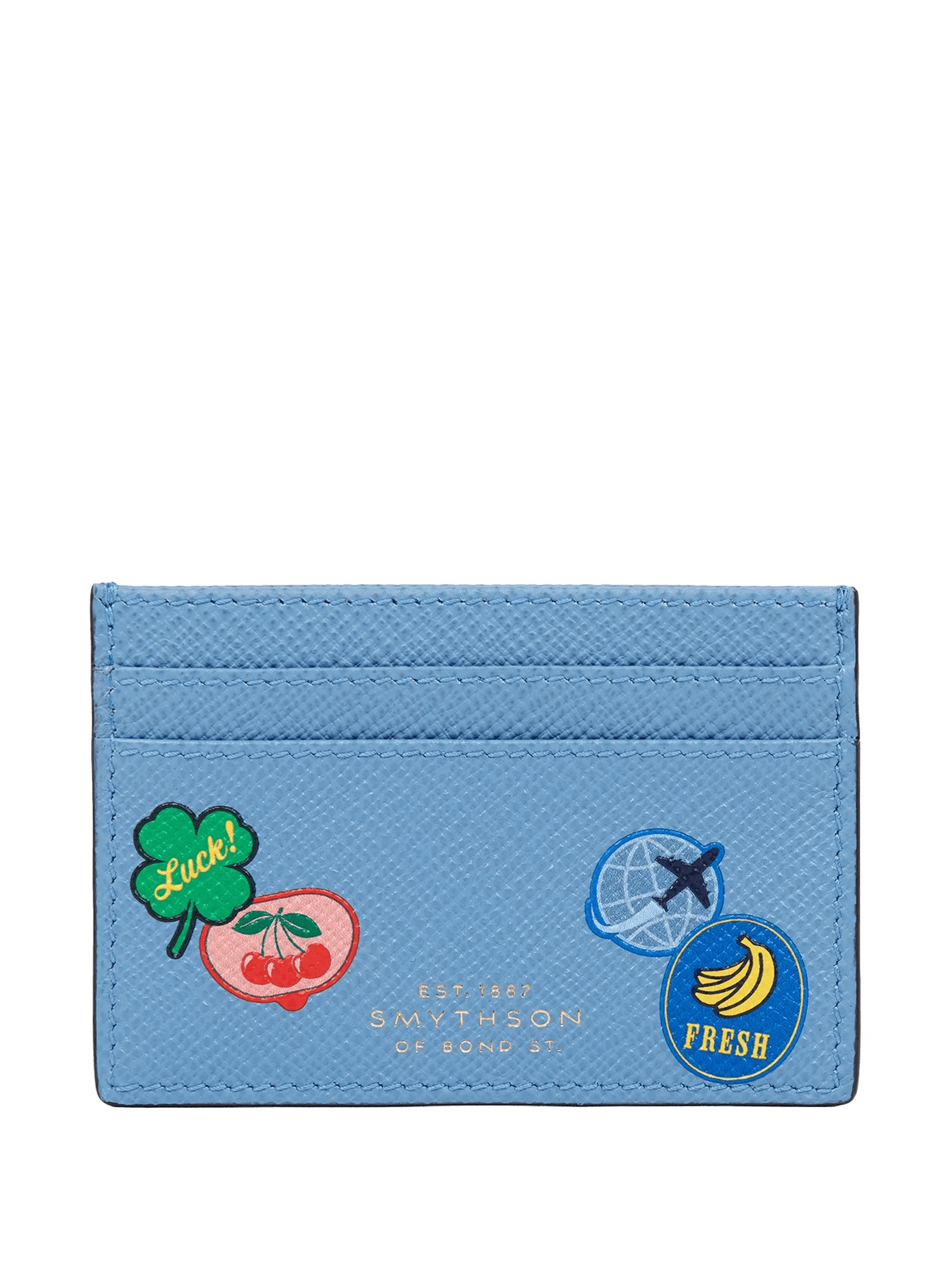 Panama sticker leather cardholder - Image 1