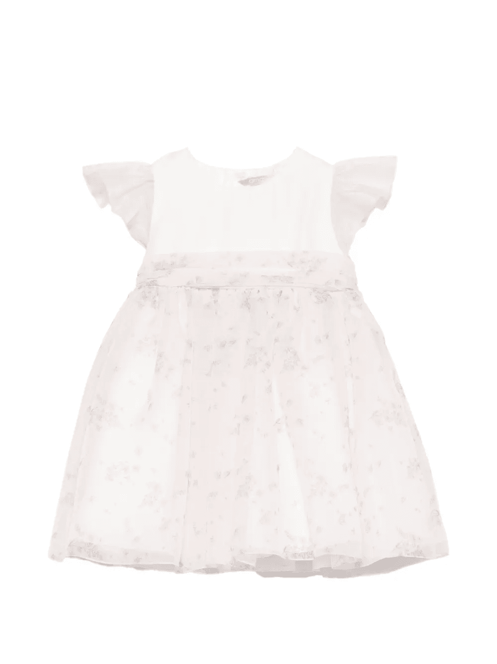 ruffled floral-print dress - Image 1