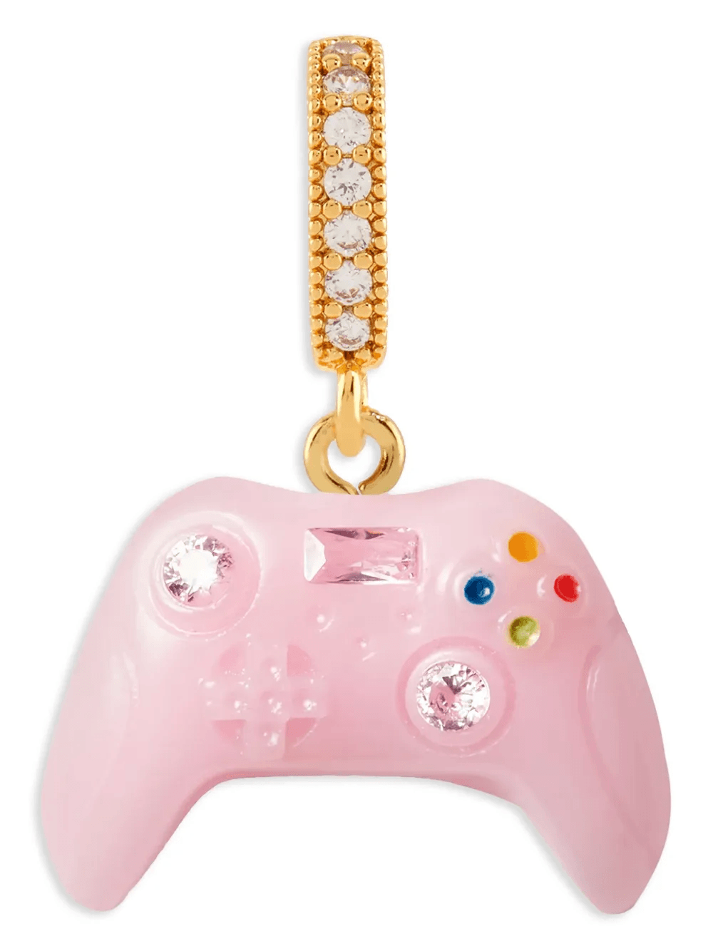 Gamer zirconia-embellished pendant - Image 1