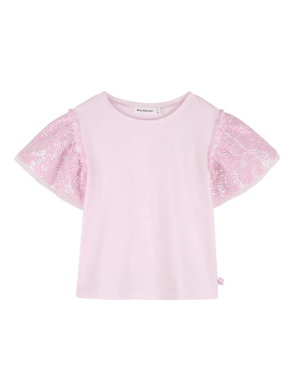 sequin-sleeve T-shirt - Image 1