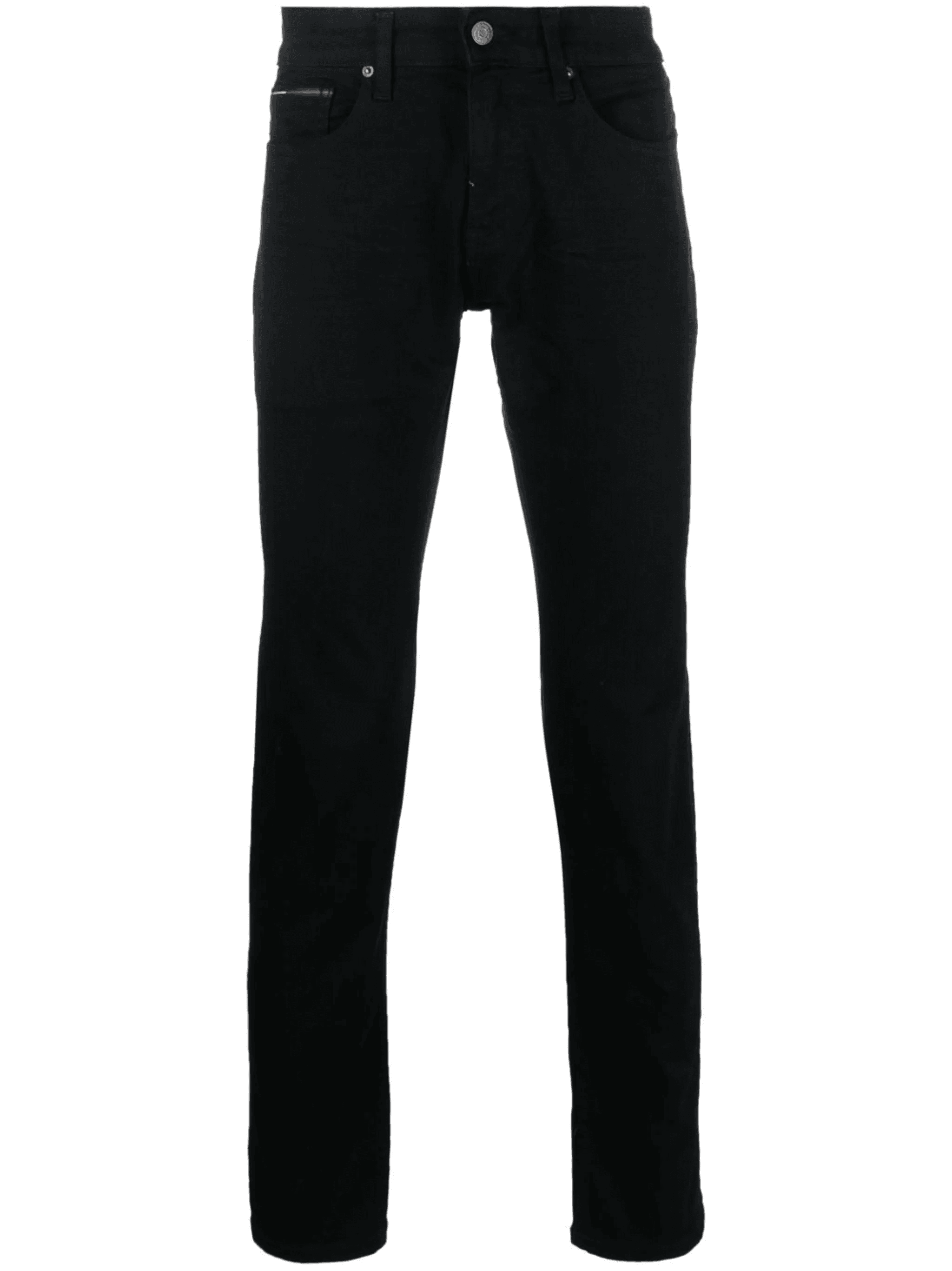 logo-patch slim fit jeans - Image 1