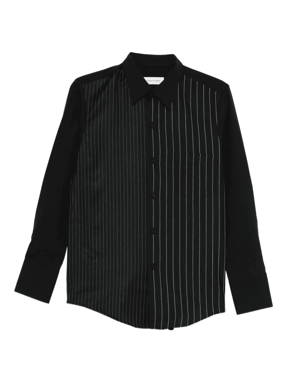 pinstripe patch-pocket shirt - Image 1