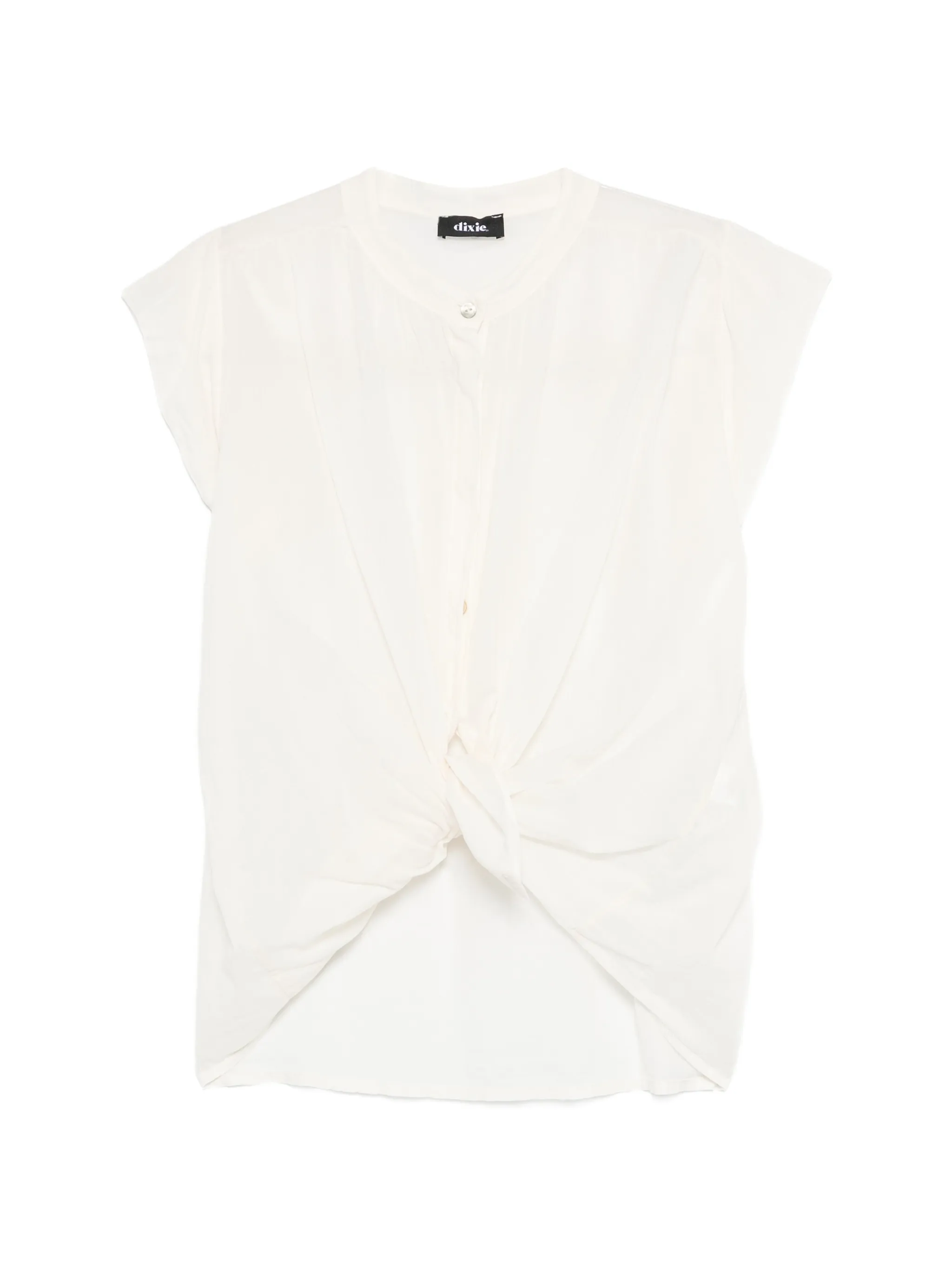 knot-front shirt - Image 1