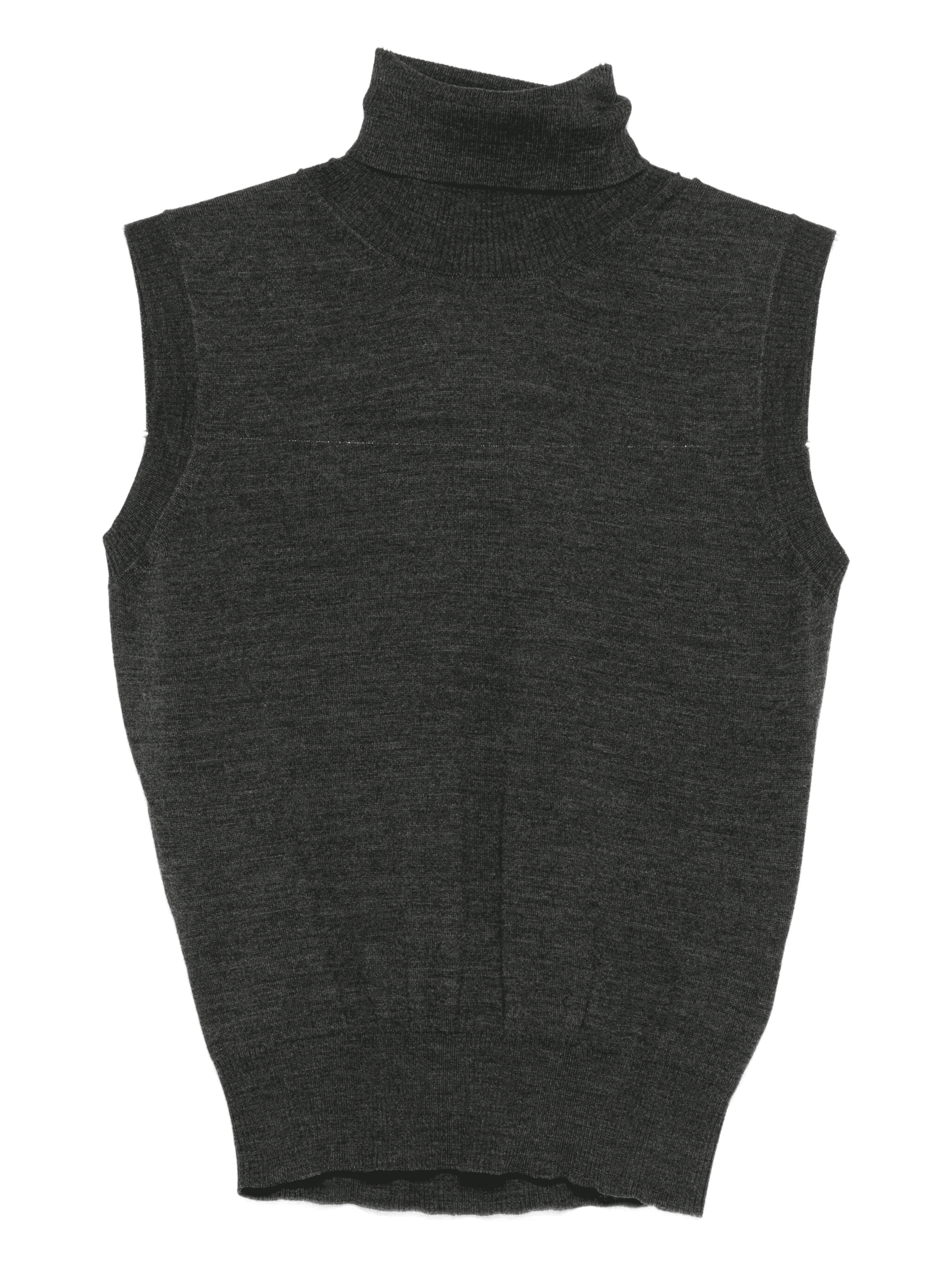roll-neck sleeveless top - Image 1