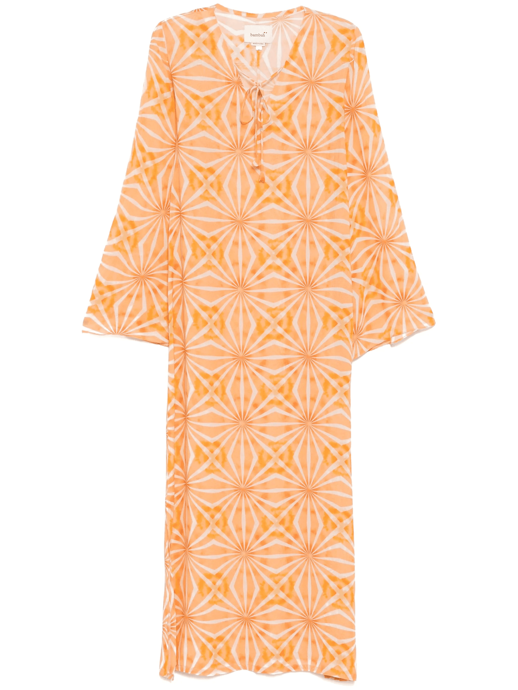 geometric-print dress - Image 1