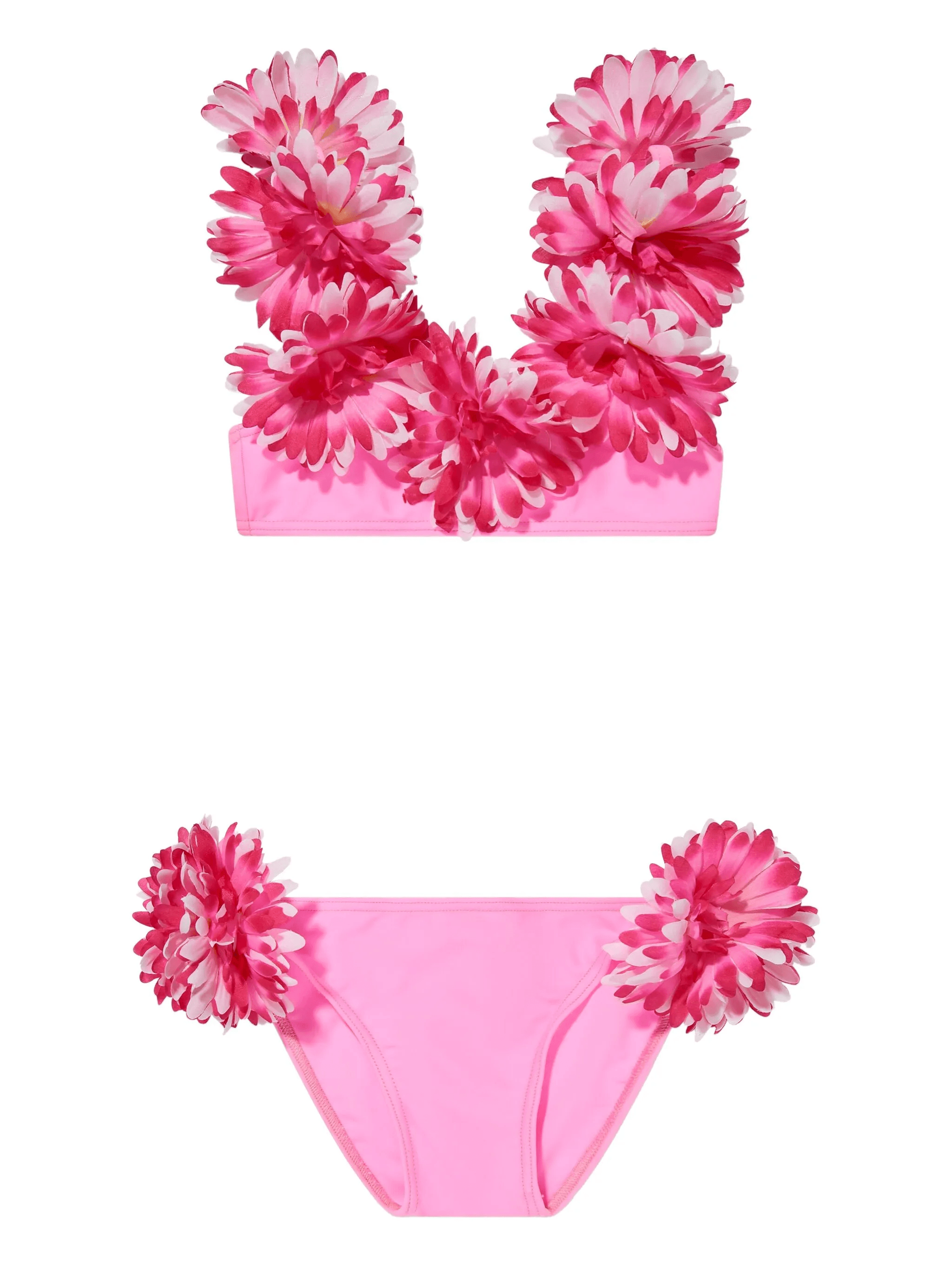 flower-embellished bikini - Image 1