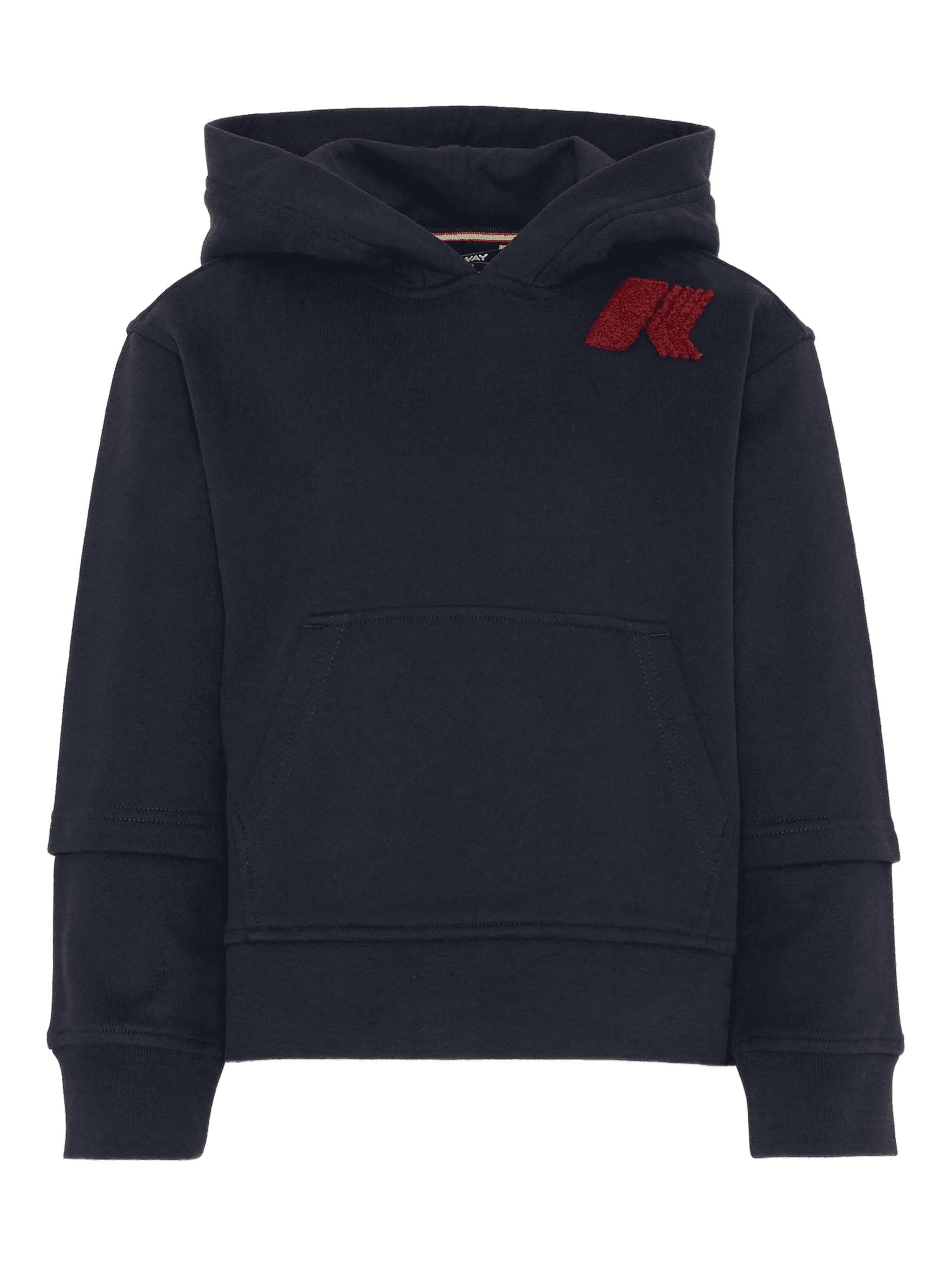 logo-appliqué hoodie - Image 1